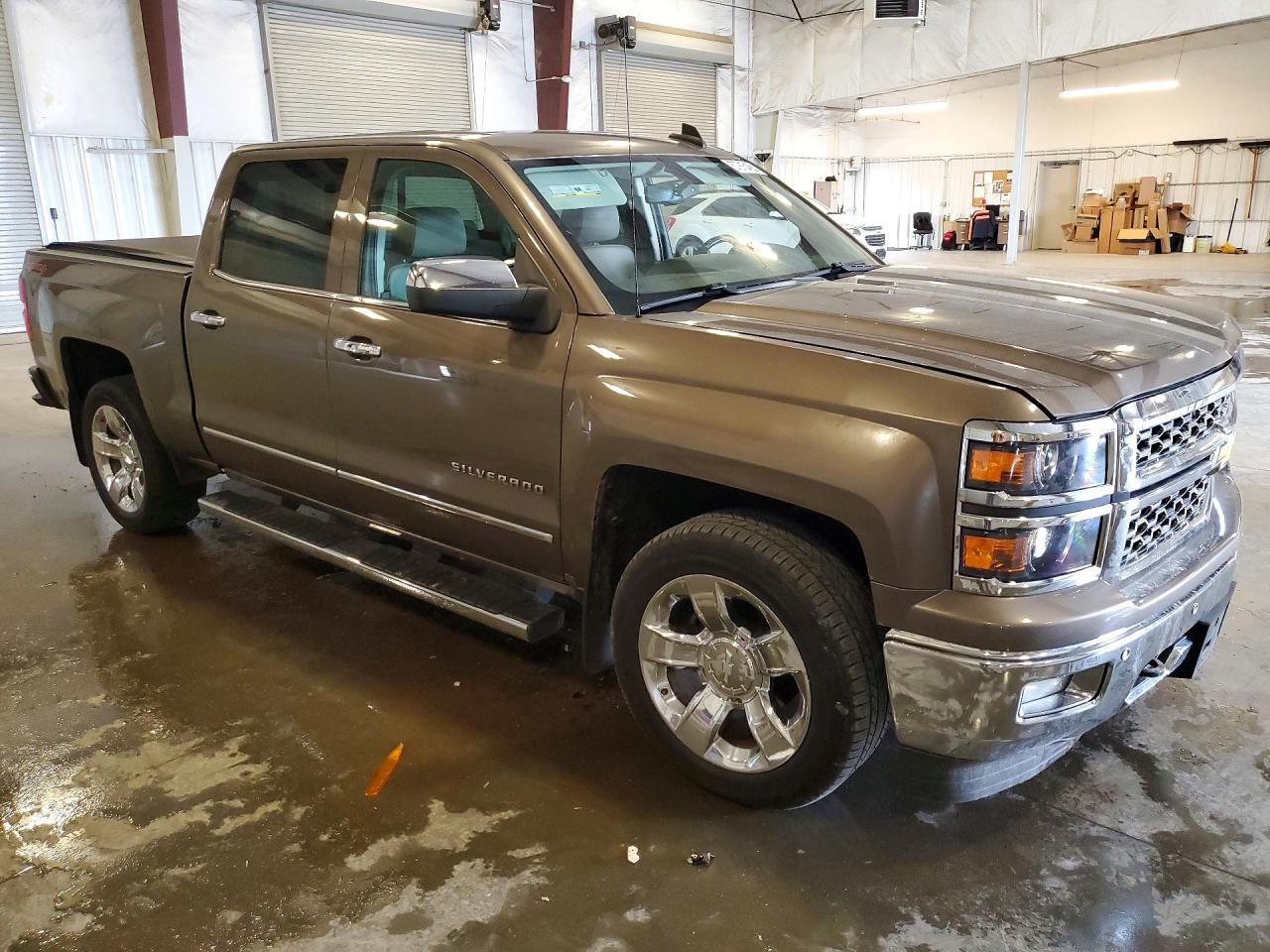 2015 Chevrolet Silverado K1500 Ltz Brown vin: 3GCUKSECXFG400615