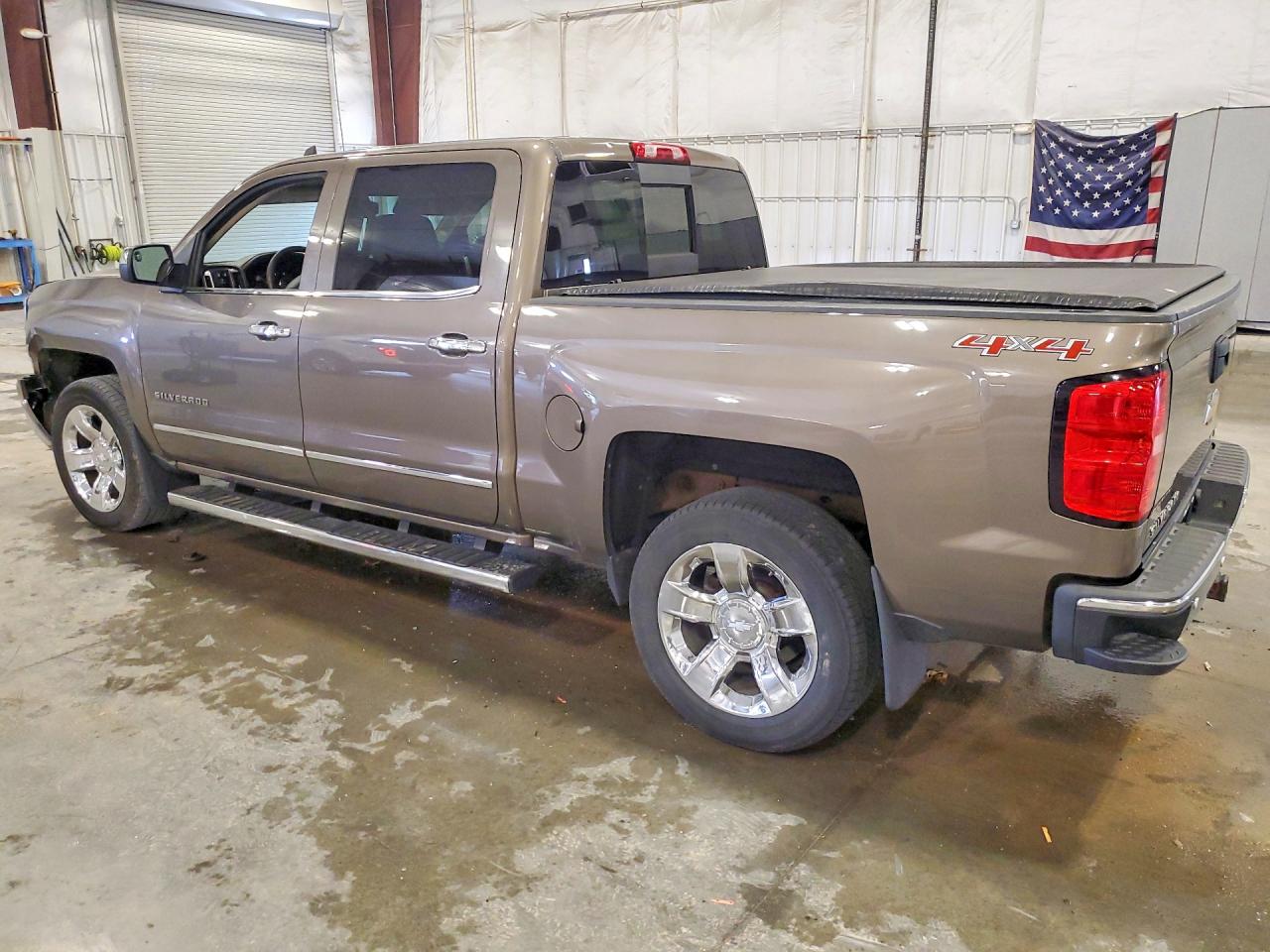 2015 Chevrolet Silverado K1500 Ltz Brown vin: 3GCUKSECXFG400615