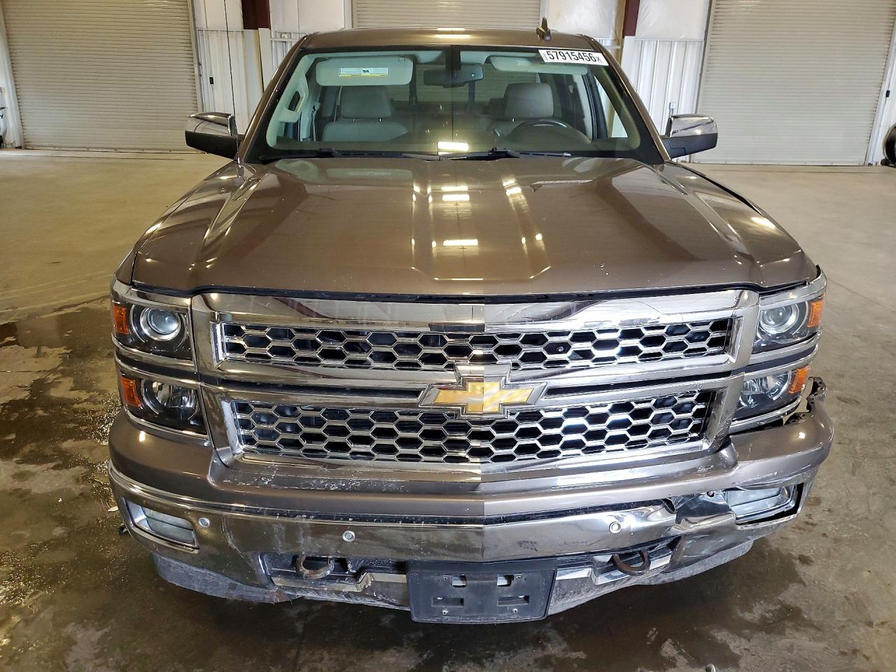 2015 Chevrolet Silverado K1500 Ltz Brown vin: 3GCUKSECXFG400615