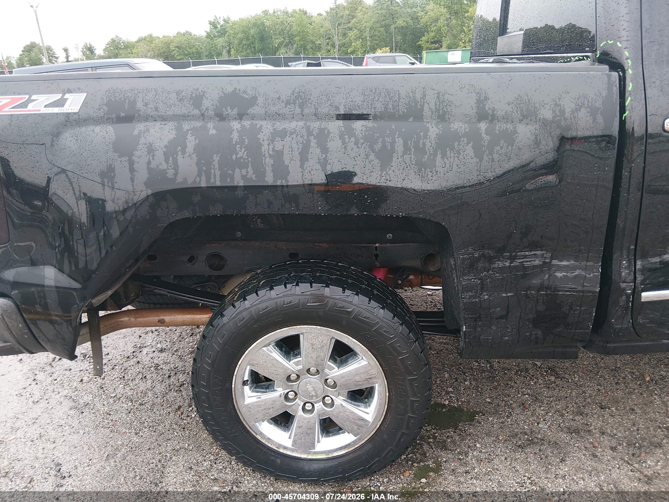2015 Chevrolet Silverado 1500 Ltz Black vin: 3GCUKSEJ1FG195149