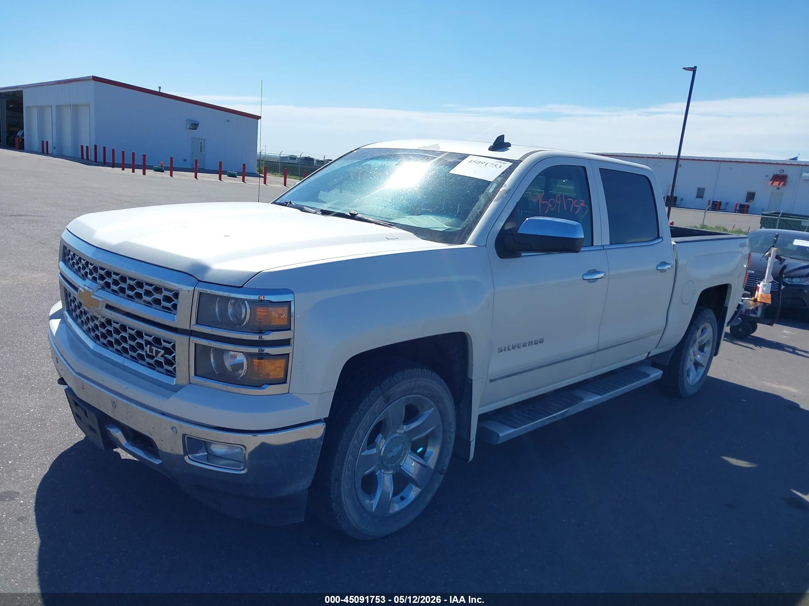 2015 Chevrolet Silverado 1500 1lz White vin: 3GCUKSEJ2FG358021