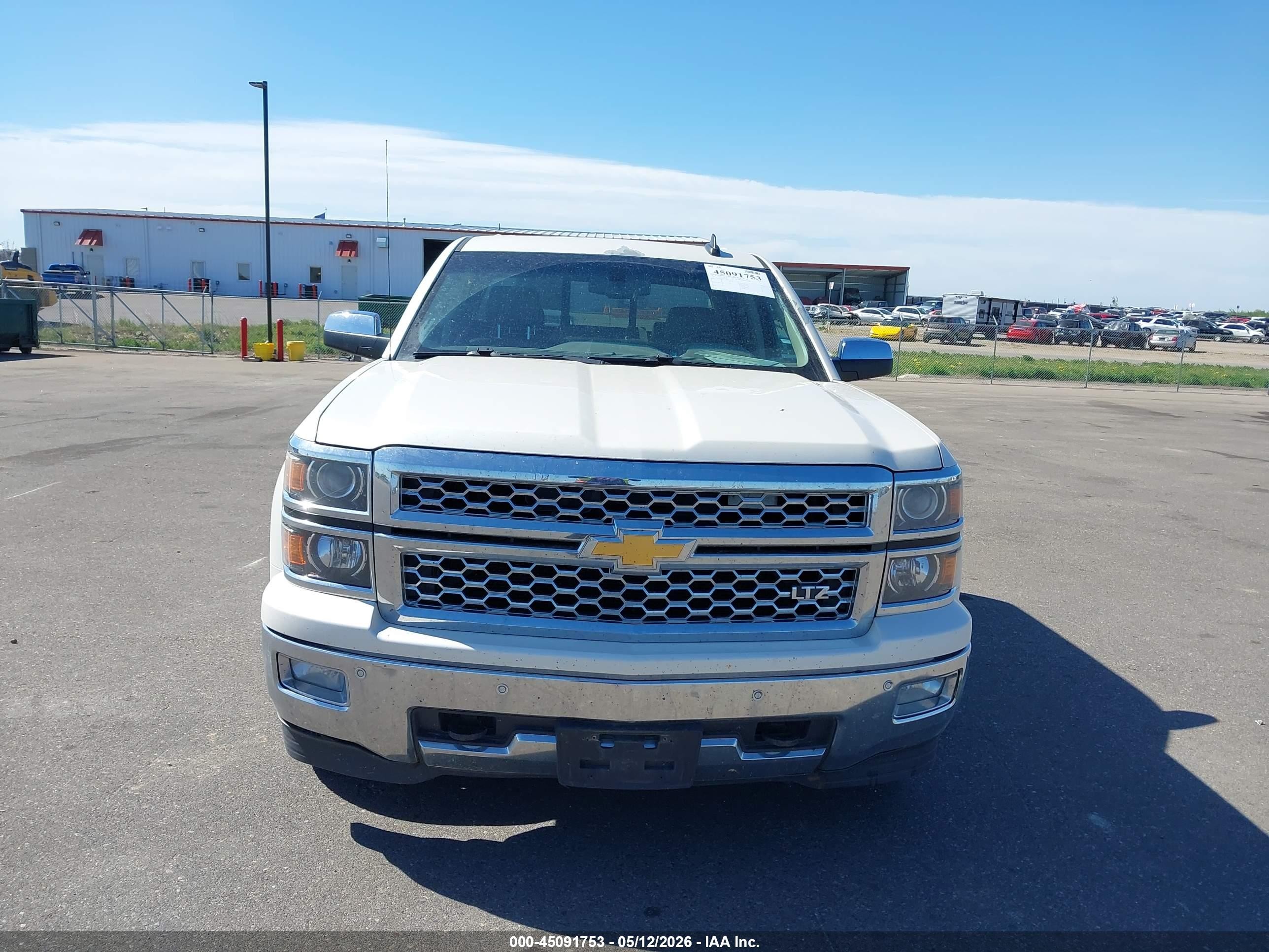 2015 Chevrolet Silverado 1500 1lz White vin: 3GCUKSEJ2FG358021