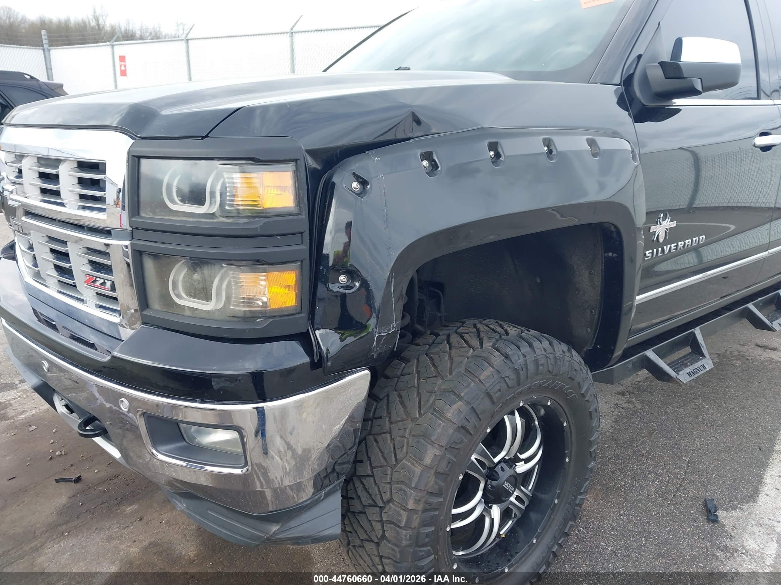 2015 Chevrolet Silverado 1500 2lz Черный vin: 3GCUKSEJ2FG442498