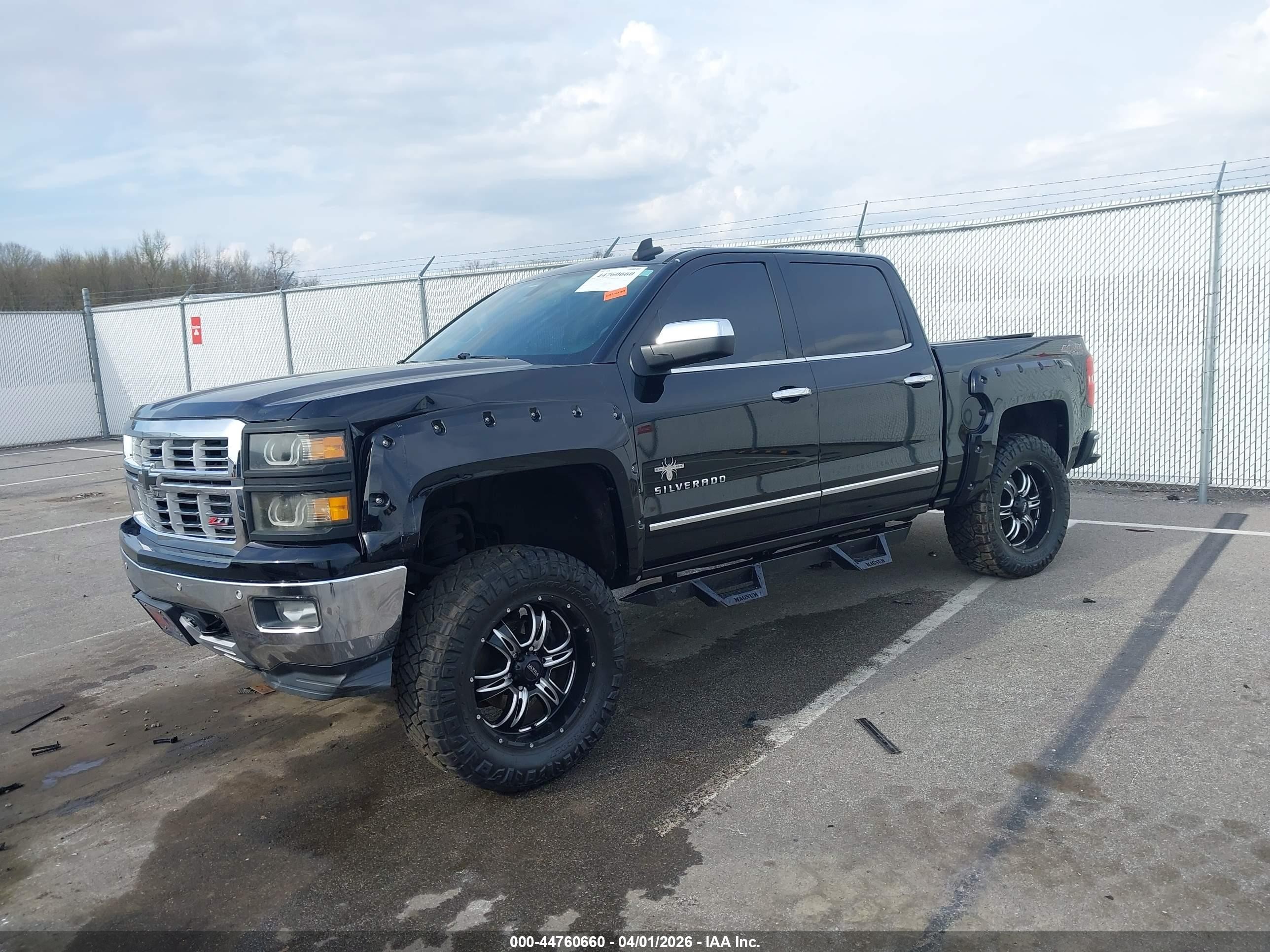 2015 Chevrolet Silverado 1500 2lz Черный vin: 3GCUKSEJ2FG442498