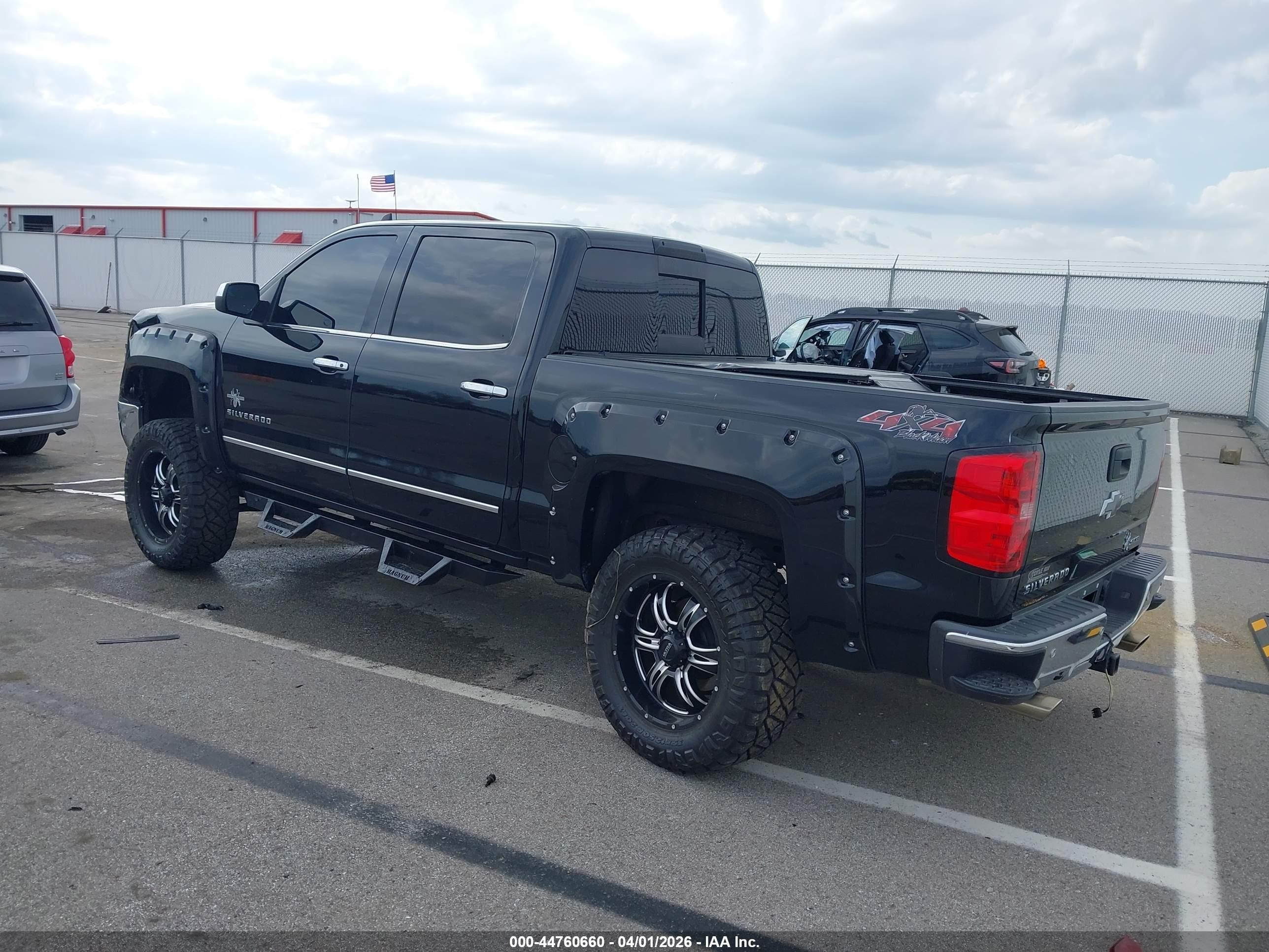 2015 Chevrolet Silverado 1500 2lz Черный vin: 3GCUKSEJ2FG442498