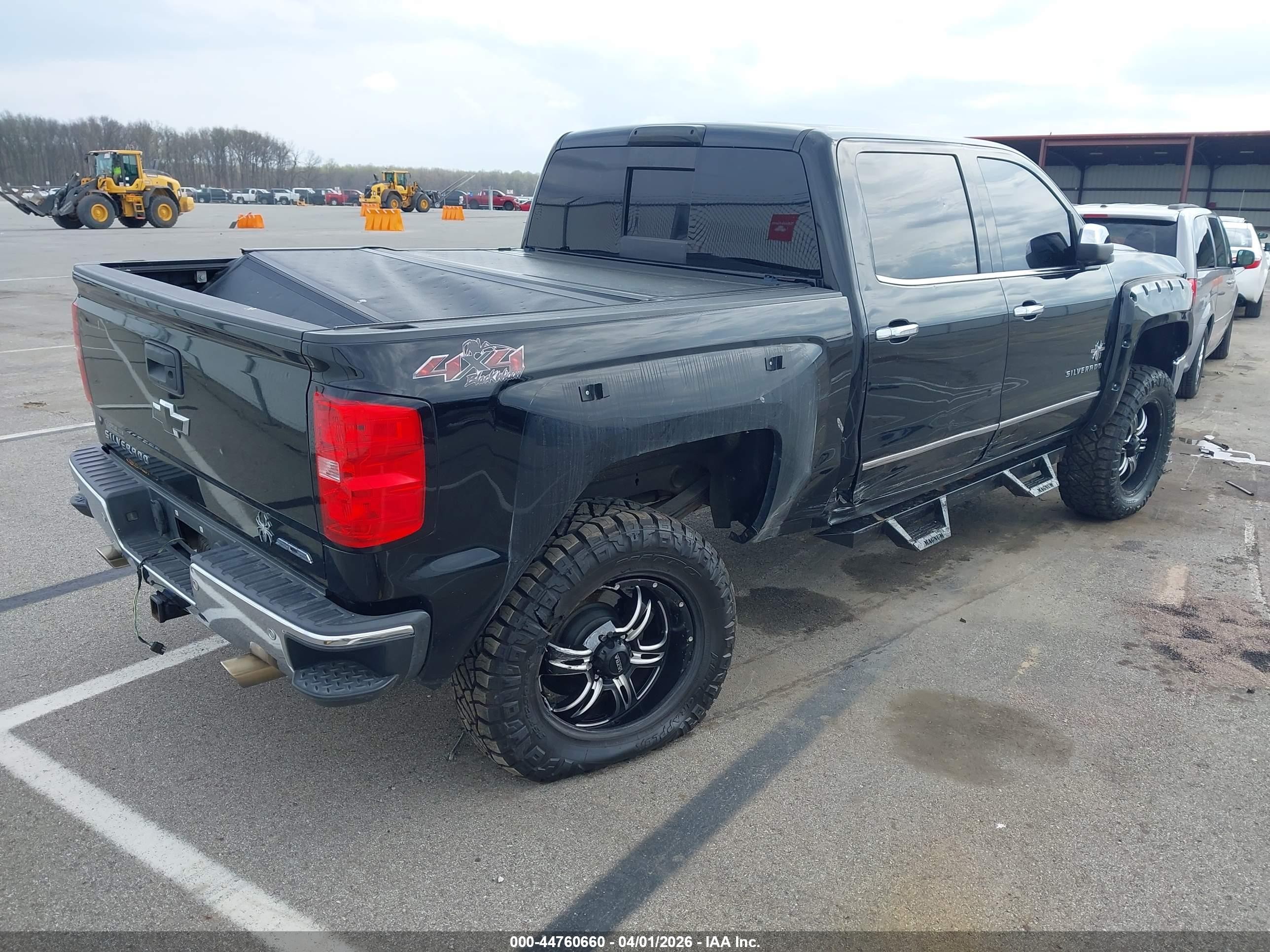 2015 Chevrolet Silverado 1500 2lz Черный vin: 3GCUKSEJ2FG442498
