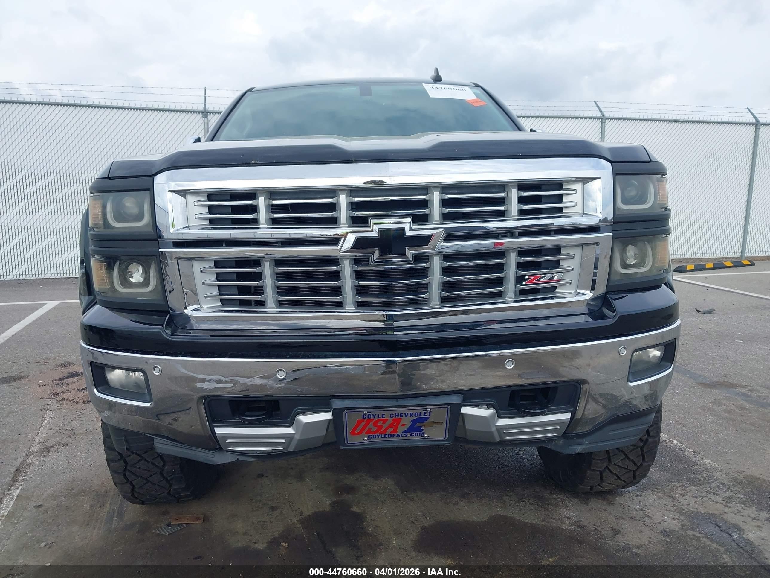 2015 Chevrolet Silverado 1500 2lz Черный vin: 3GCUKSEJ2FG442498