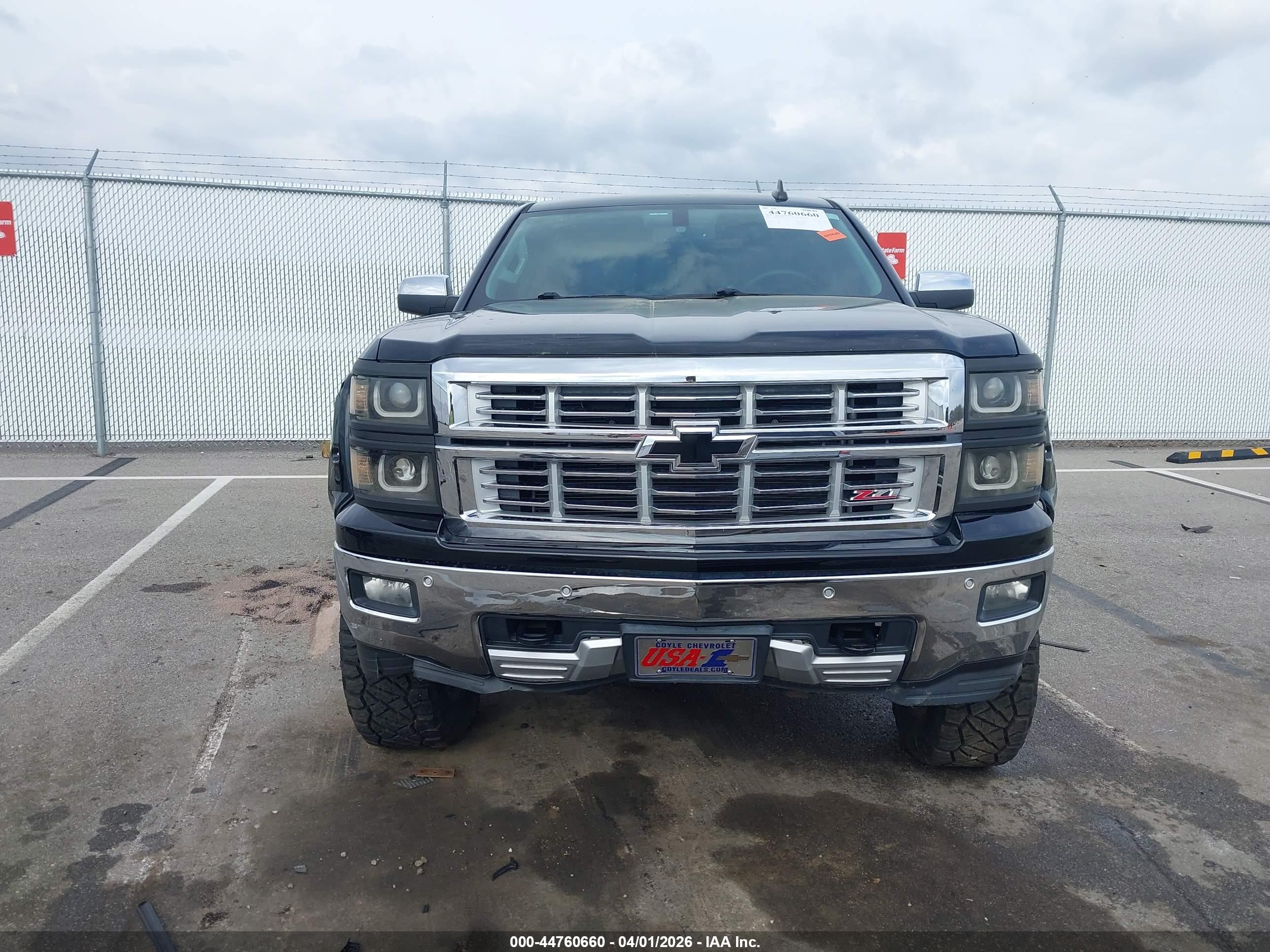 2015 Chevrolet Silverado 1500 2lz Черный vin: 3GCUKSEJ2FG442498
