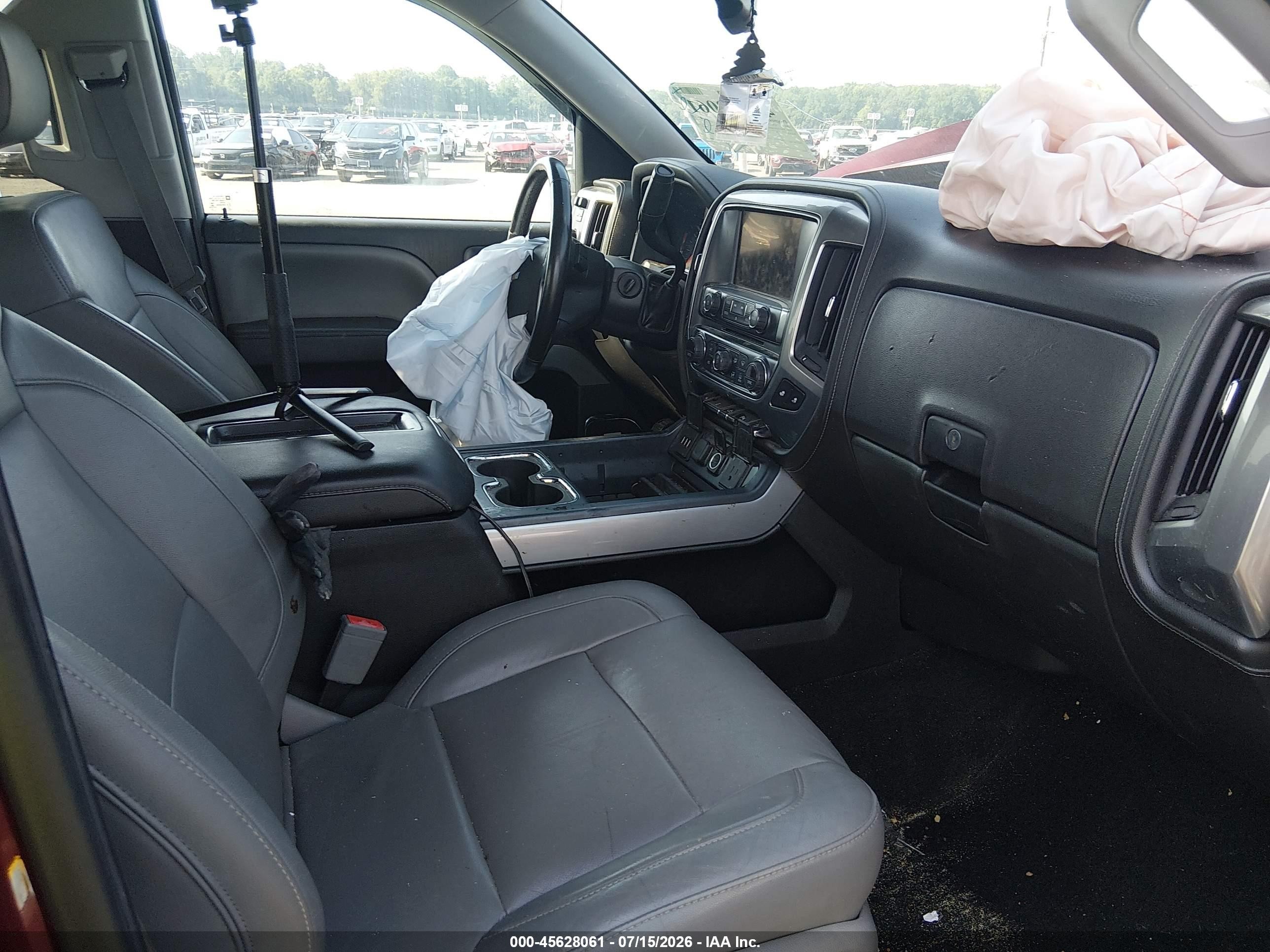 2014 Chevrolet Silverado 1500 Ltz Burgundy vin: 3GCUKSEJ4EG341722