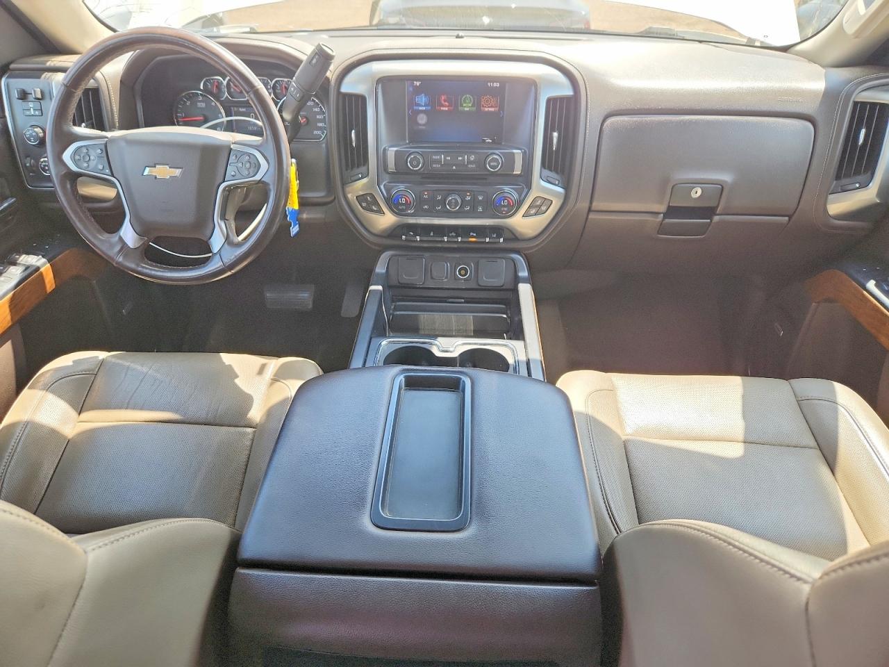 2014 Chevrolet Silverado K1500 Ltz White vin: 3GCUKSEJ4EG453050