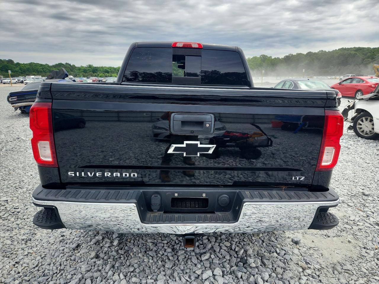 2017 Chevrolet Silverado K1500 Ltz Черный vin: 3GCUKSEJ4HG152086