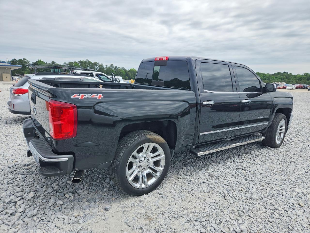 2017 Chevrolet Silverado K1500 Ltz Черный vin: 3GCUKSEJ4HG152086