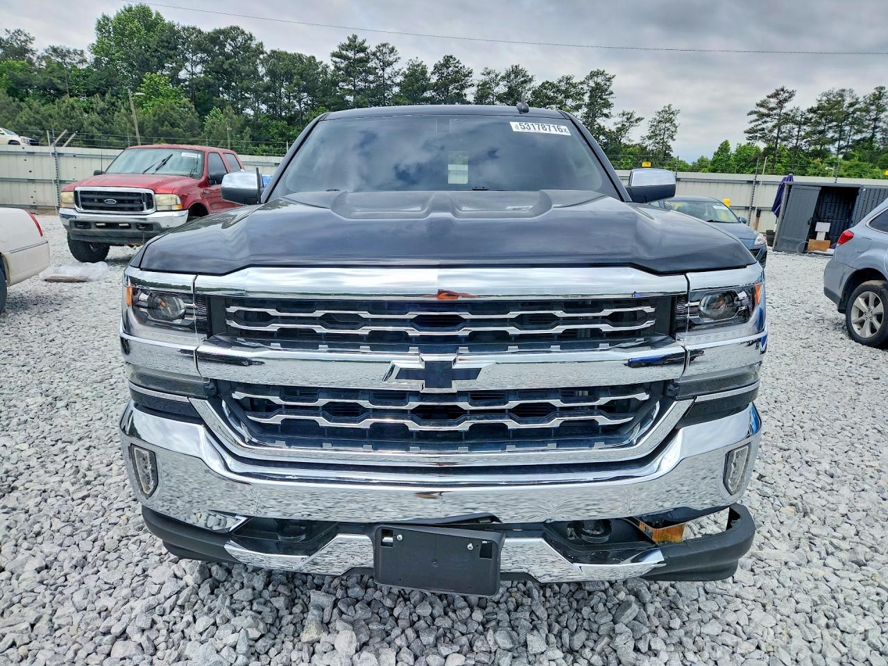 2017 Chevrolet Silverado K1500 Ltz Черный vin: 3GCUKSEJ4HG152086