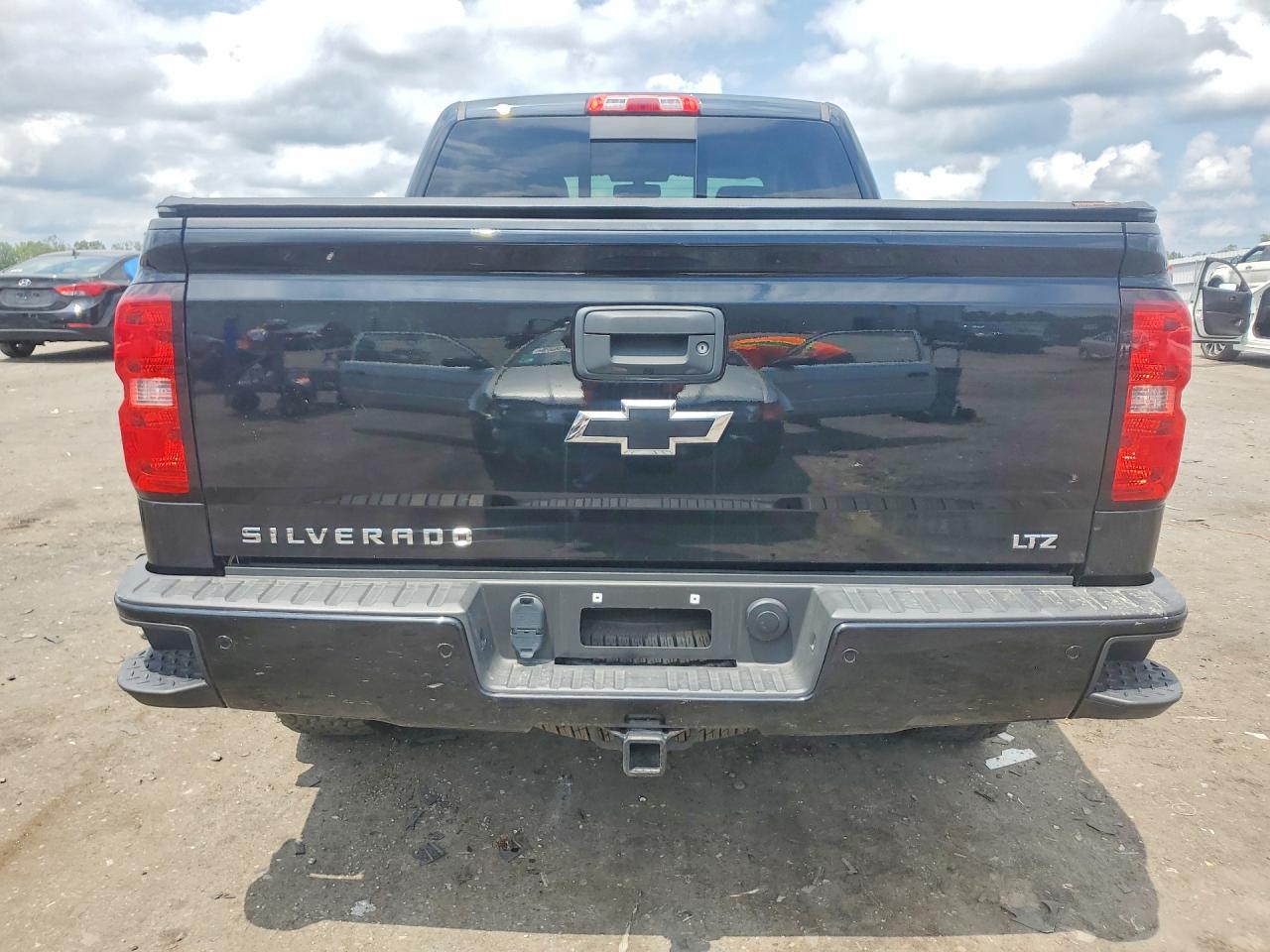 2015 Chevrolet Silverado K1500 Ltz Black vin: 3GCUKSEJ5FG362676