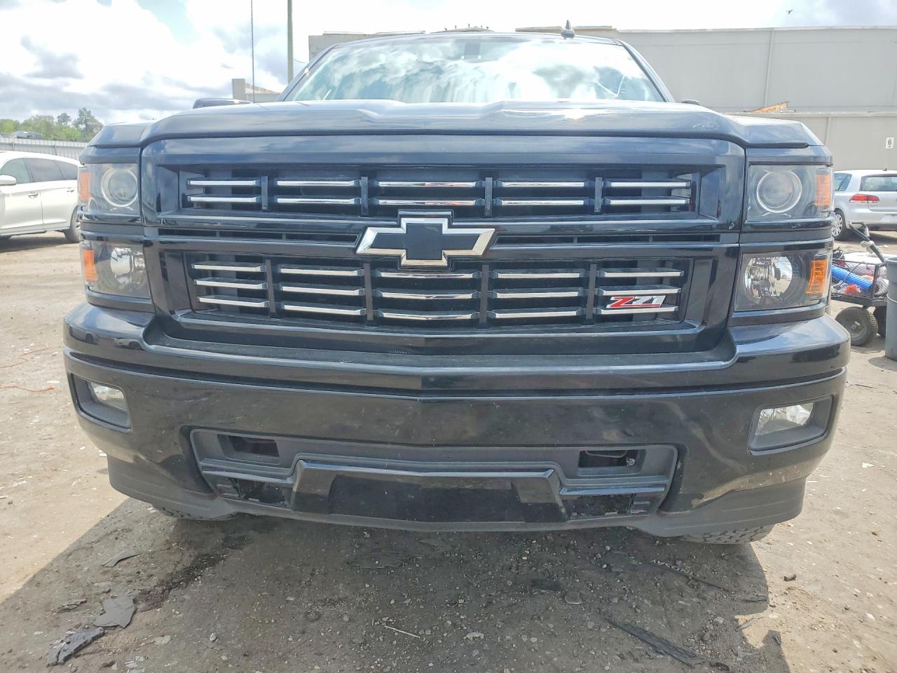 2015 Chevrolet Silverado K1500 Ltz Black vin: 3GCUKSEJ5FG362676
