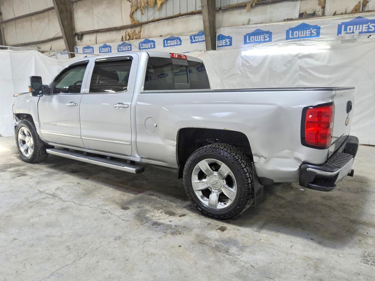 2015 Chevrolet Silverado K1500 Ltz Silver vin: 3GCUKSEJ7FG359889