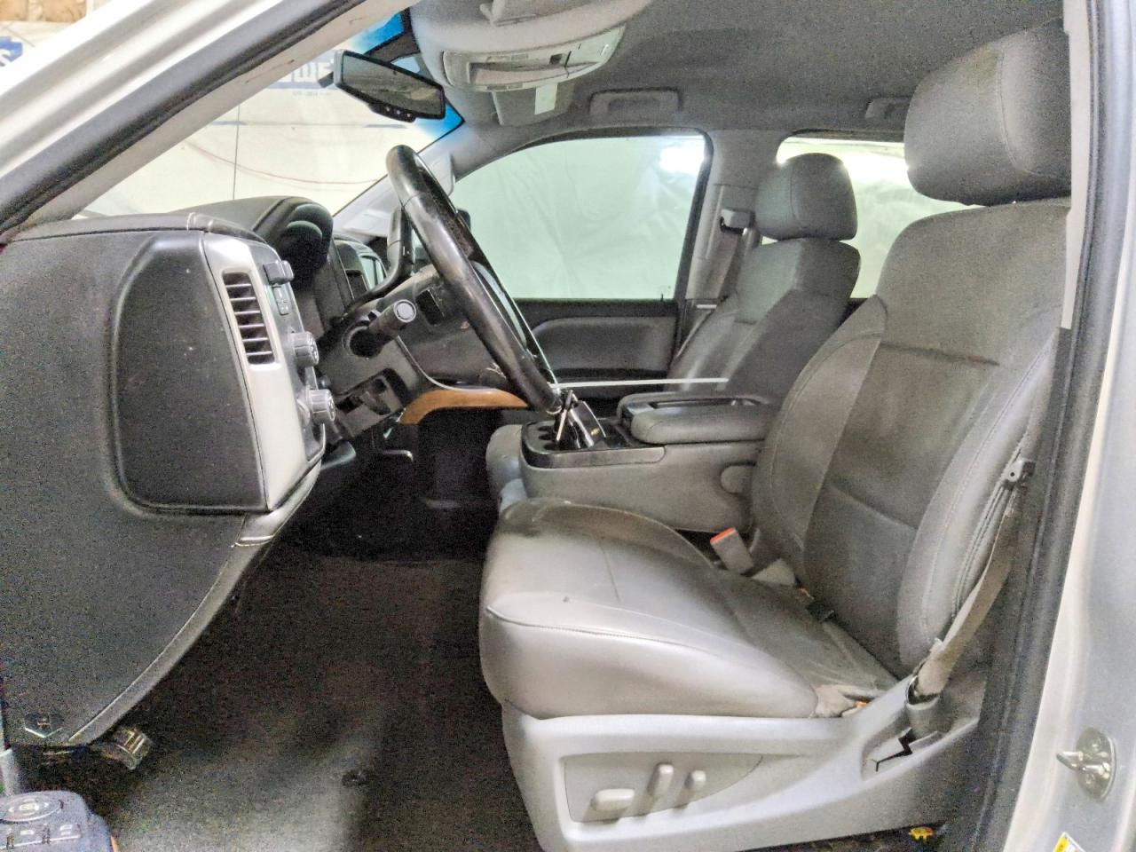 2015 Chevrolet Silverado K1500 Ltz Silver vin: 3GCUKSEJ7FG359889