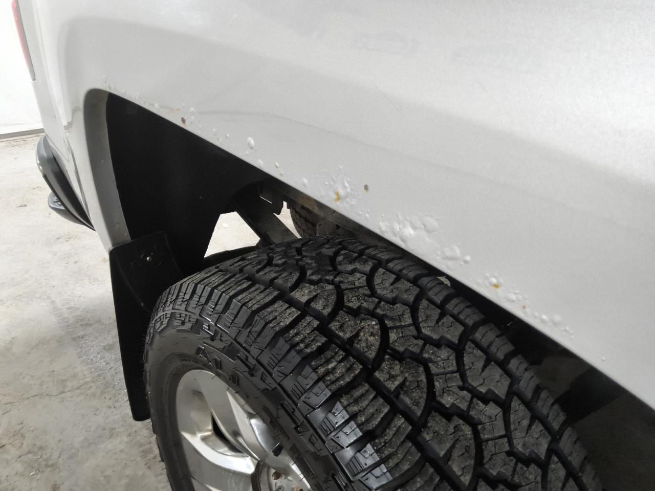 2015 Chevrolet Silverado K1500 Ltz Silver vin: 3GCUKSEJ7FG359889 Damage: Right Bed Side, Corrosion, > 12 Inches
