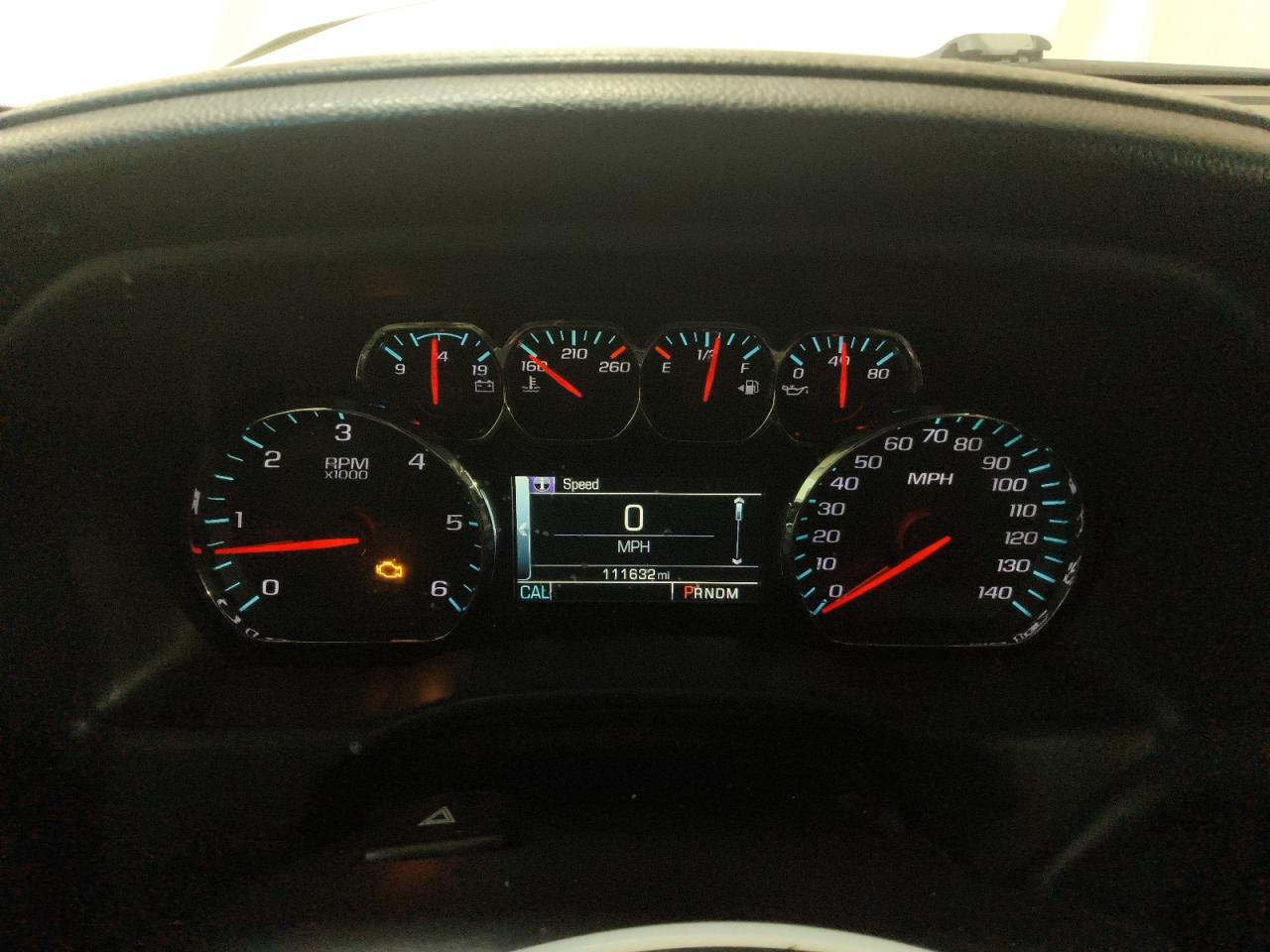 2015 Chevrolet Silverado K1500 Ltz Silver vin: 3GCUKSEJ7FG359889 Damage: Warning Light - Engine, On, Unacceptable