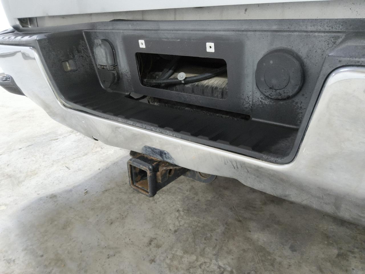 2015 Chevrolet Silverado K1500 Ltz Silver vin: 3GCUKSEJ7FG359889 Damage: Rear Metal Bumper Chrome, Multiple Dents/No Paint Damage, 2