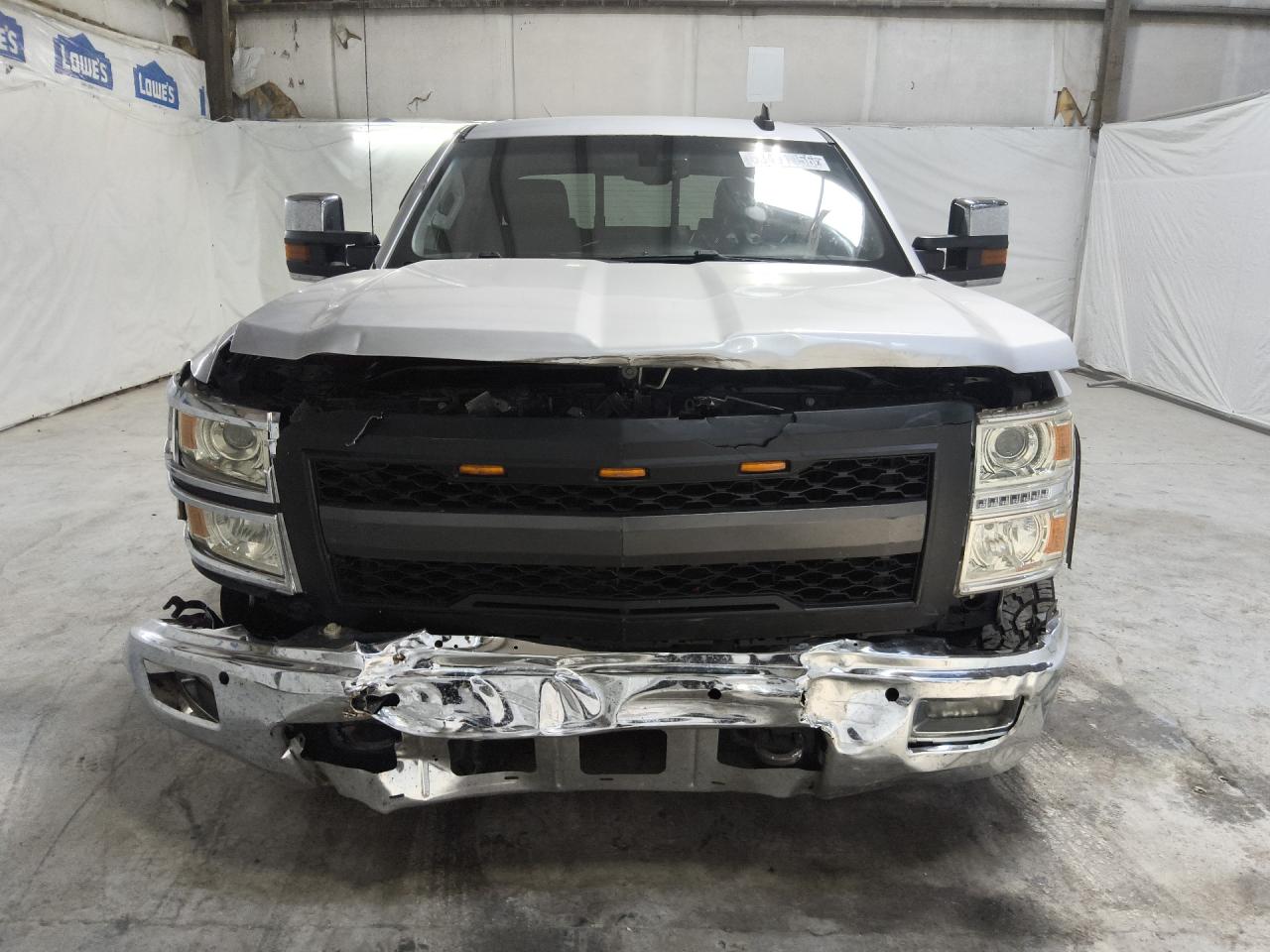 2015 Chevrolet Silverado K1500 Ltz Silver vin: 3GCUKSEJ7FG359889 Damage: Left Headlamp Bulb, Broken, Replacement Required