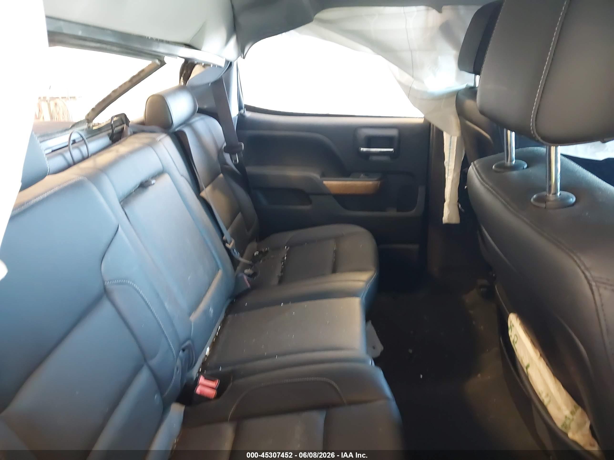 2015 Chevrolet Silverado 1500 Ltz Black vin: 3GCUKSEJ7FG474797
