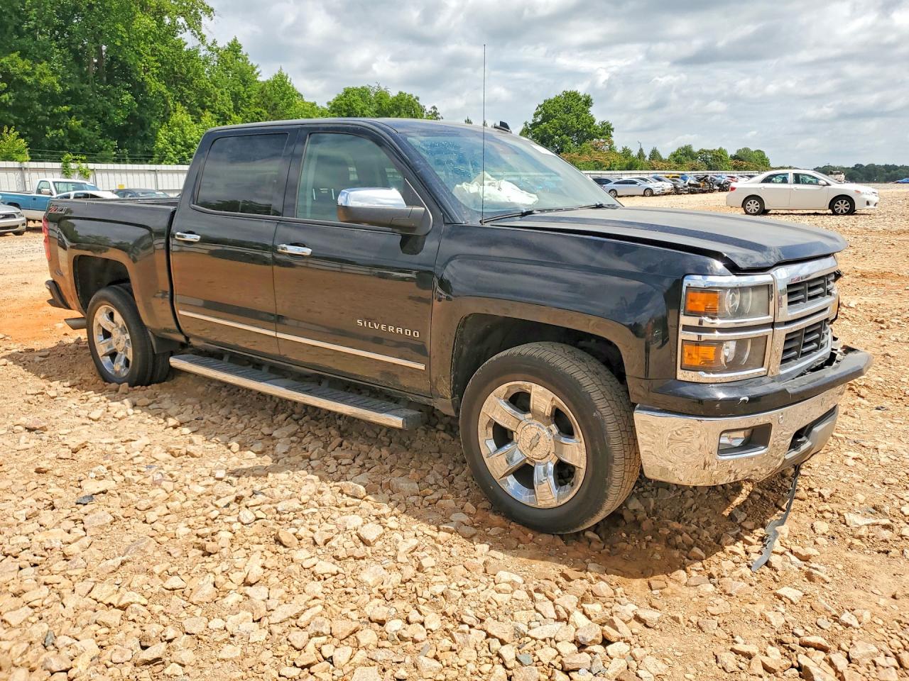 2014 Chevrolet Silverado K1500 Ltz Черный vin: 3GCUKSEJ8EG322199