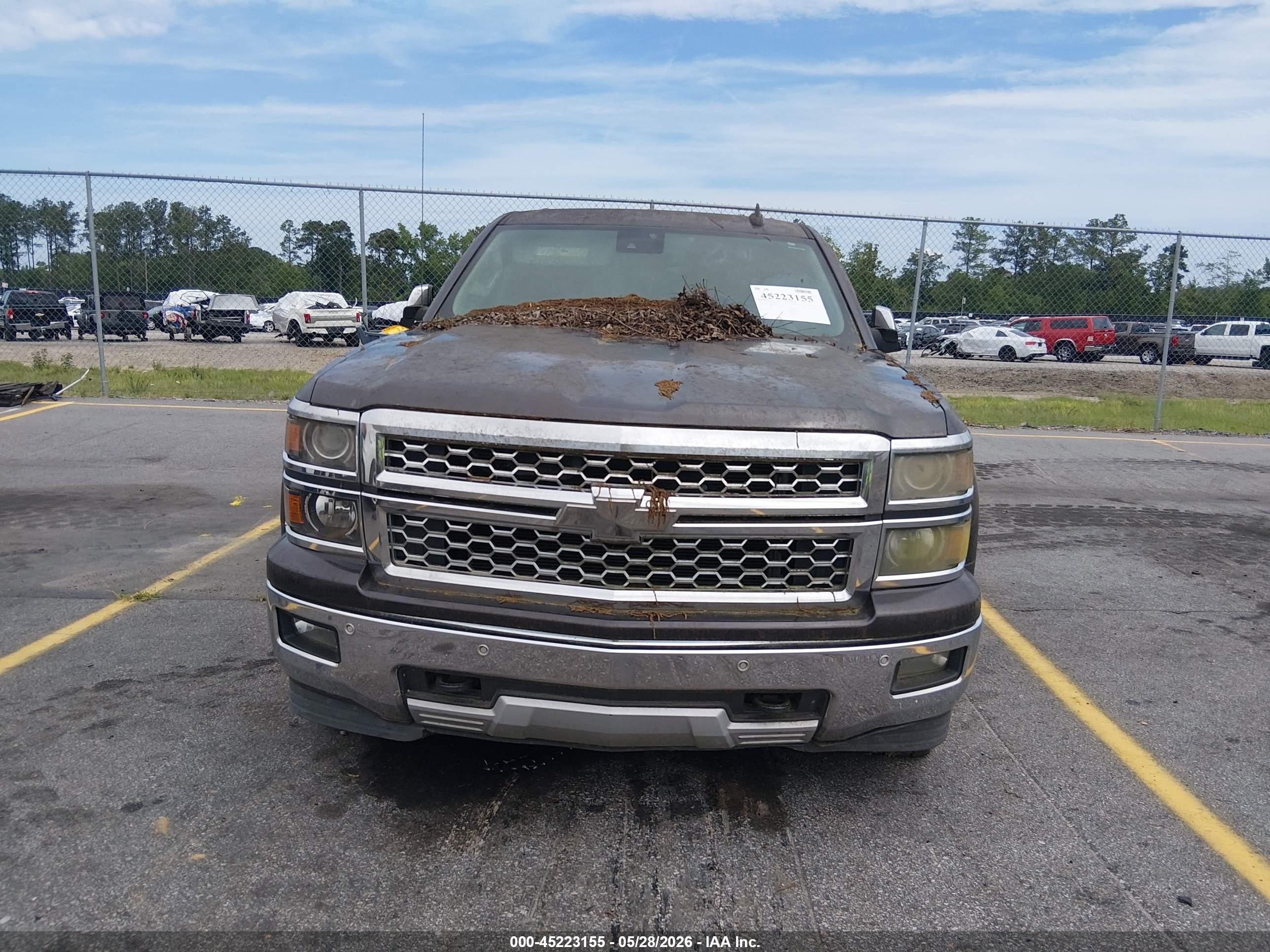2015 Chevrolet Silverado 1500 2lz Black vin: 3GCUKSEJ8FG441744
