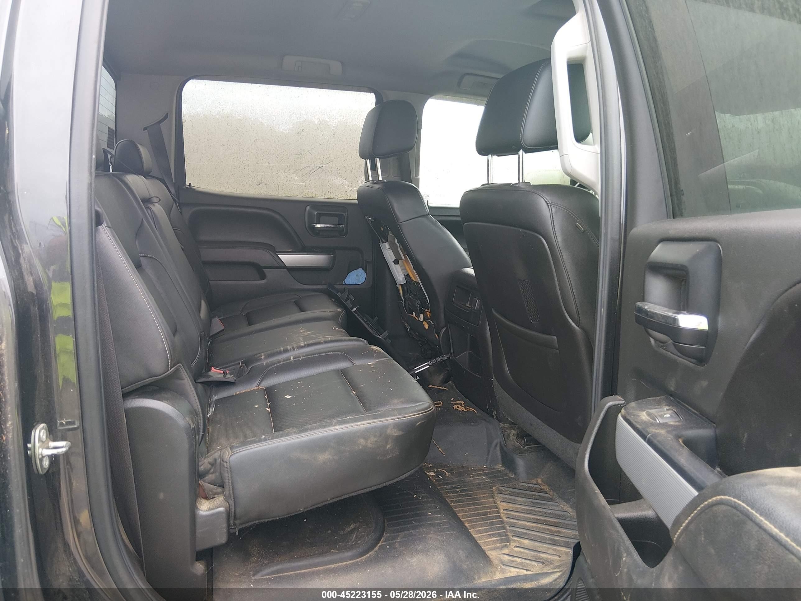 2015 Chevrolet Silverado 1500 2lz Black vin: 3GCUKSEJ8FG441744