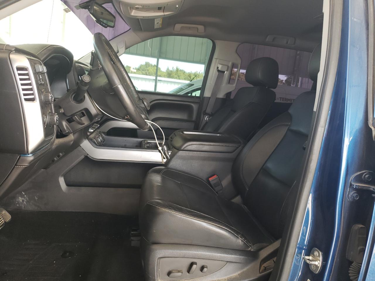 2015 Chevrolet Silverado K1500 Ltz Blue vin: 3GCUKSEJ9FG346657