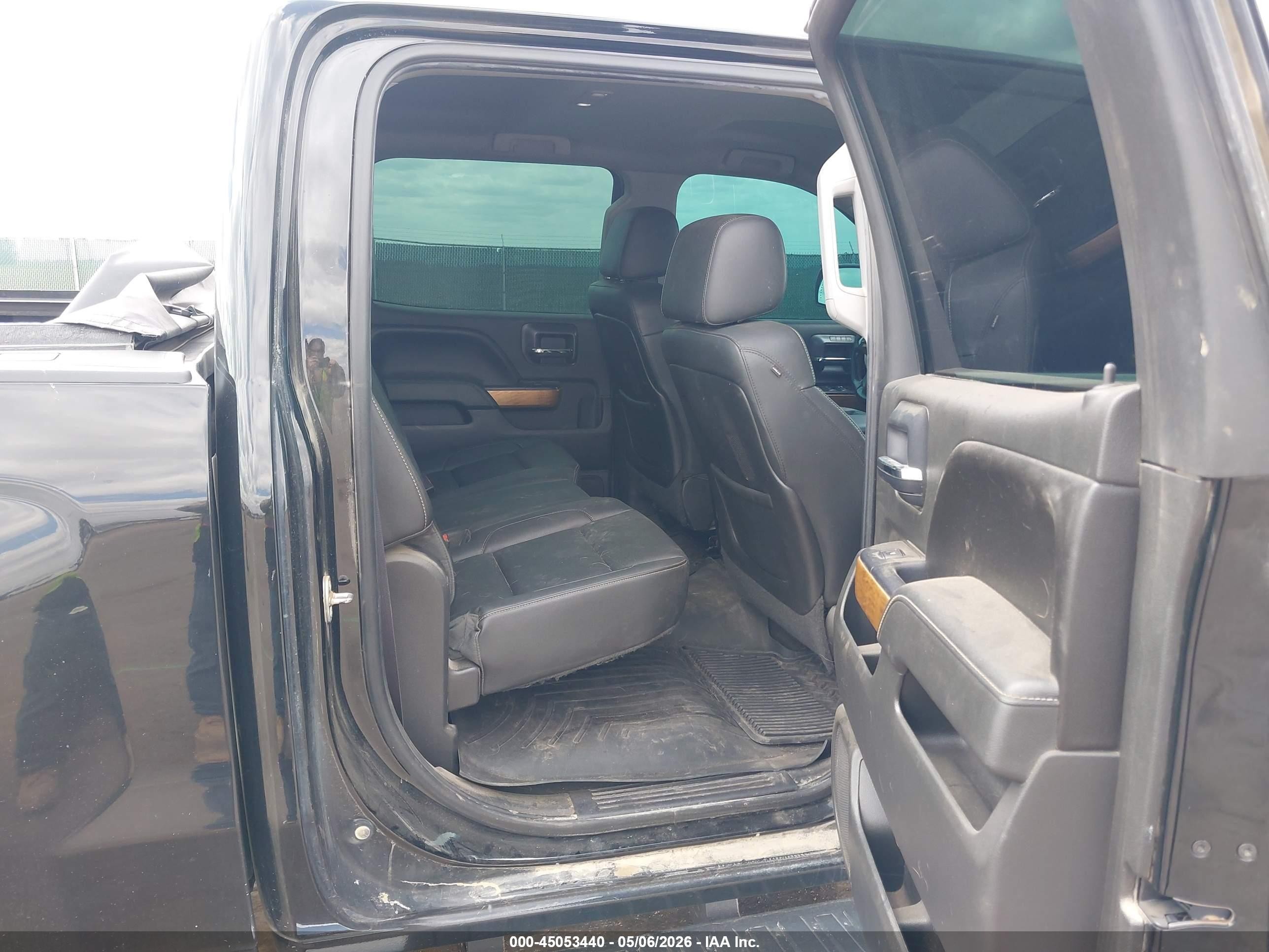 2015 Chevrolet Silverado 1500 1lz Black vin: 3GCUKSEJXFG304935