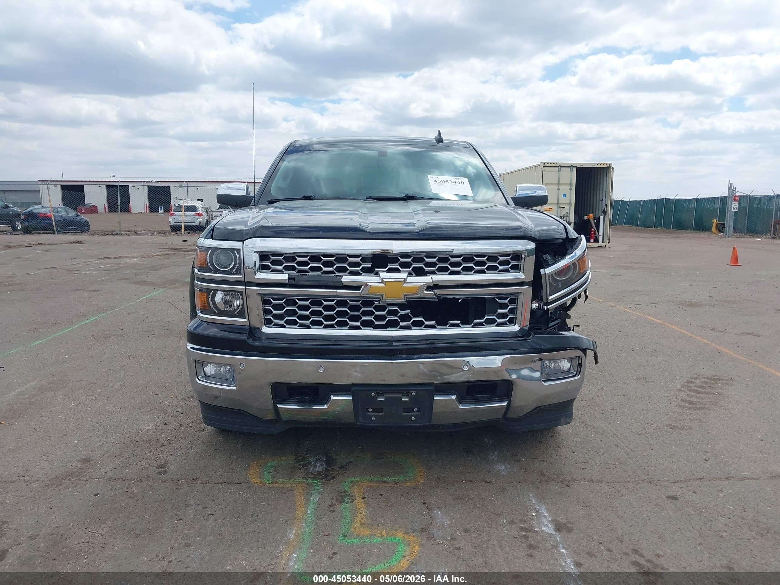 2015 Chevrolet Silverado 1500 1lz Black vin: 3GCUKSEJXFG304935