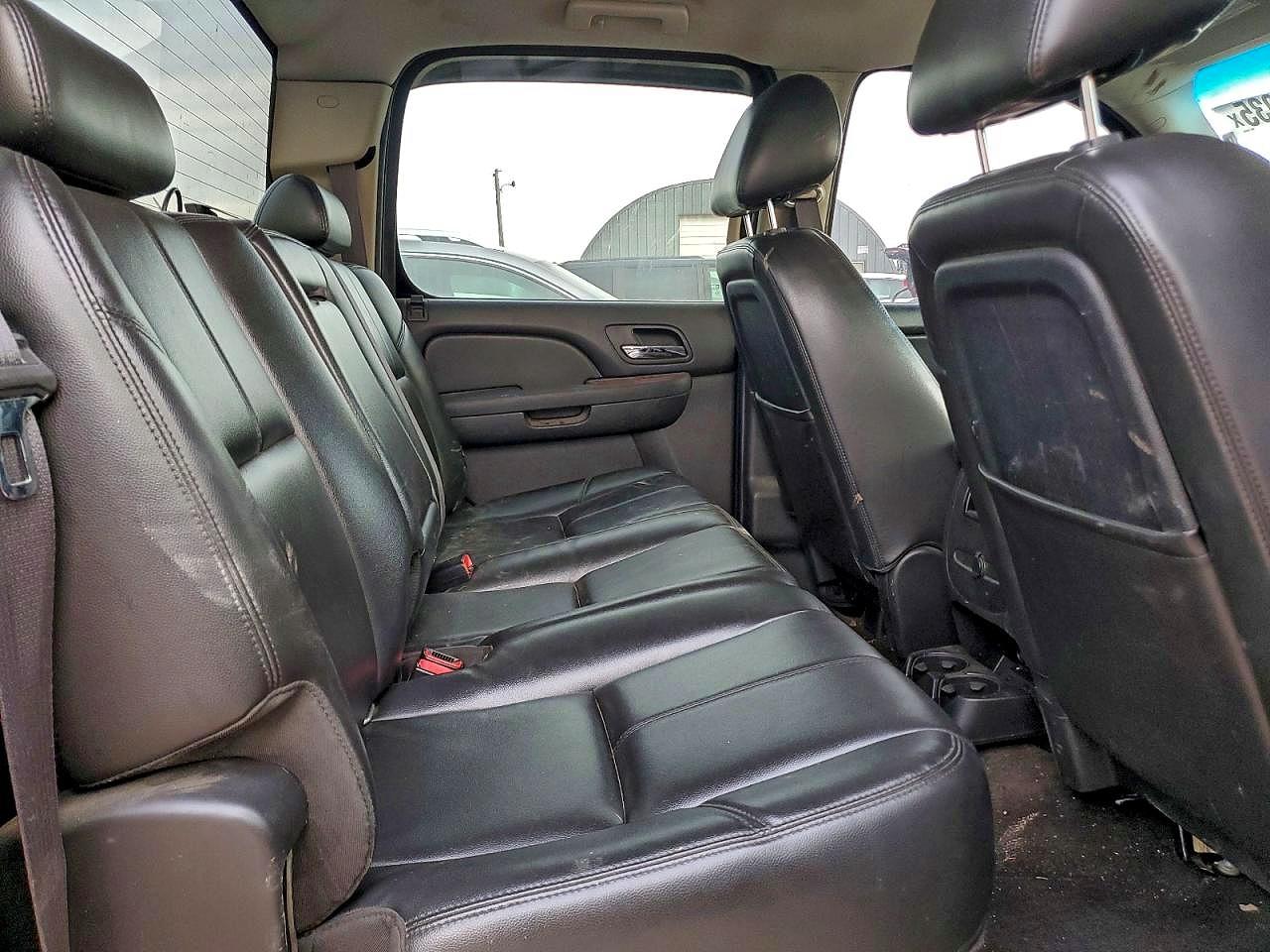 2011 Chevrolet Silverado K1500 Ltz Black vin: 3GCUKTE28BG374345