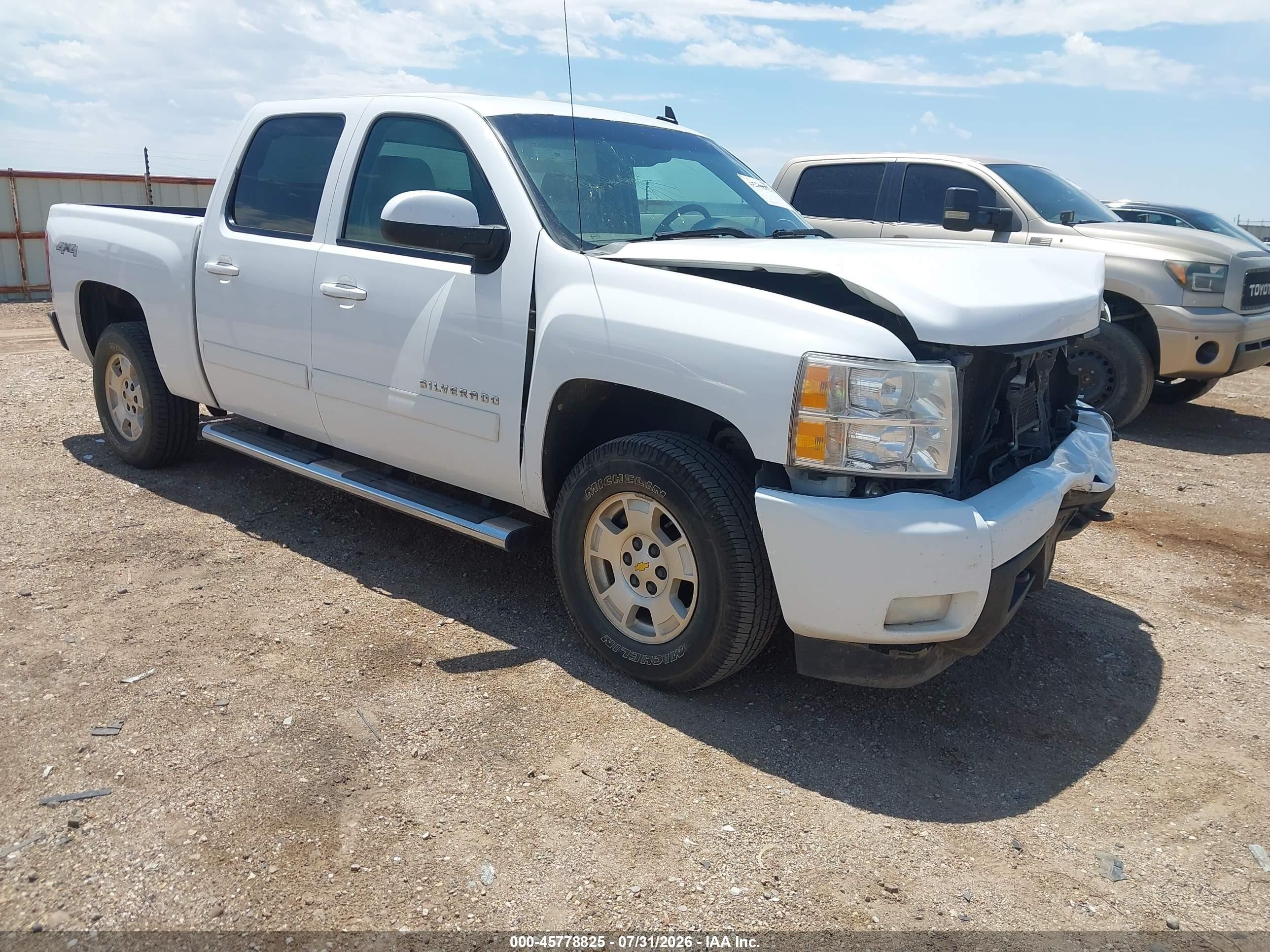 2012 Chevrolet Silverado 1500 Ltz White vin: 3GCUKTE2XCG213139