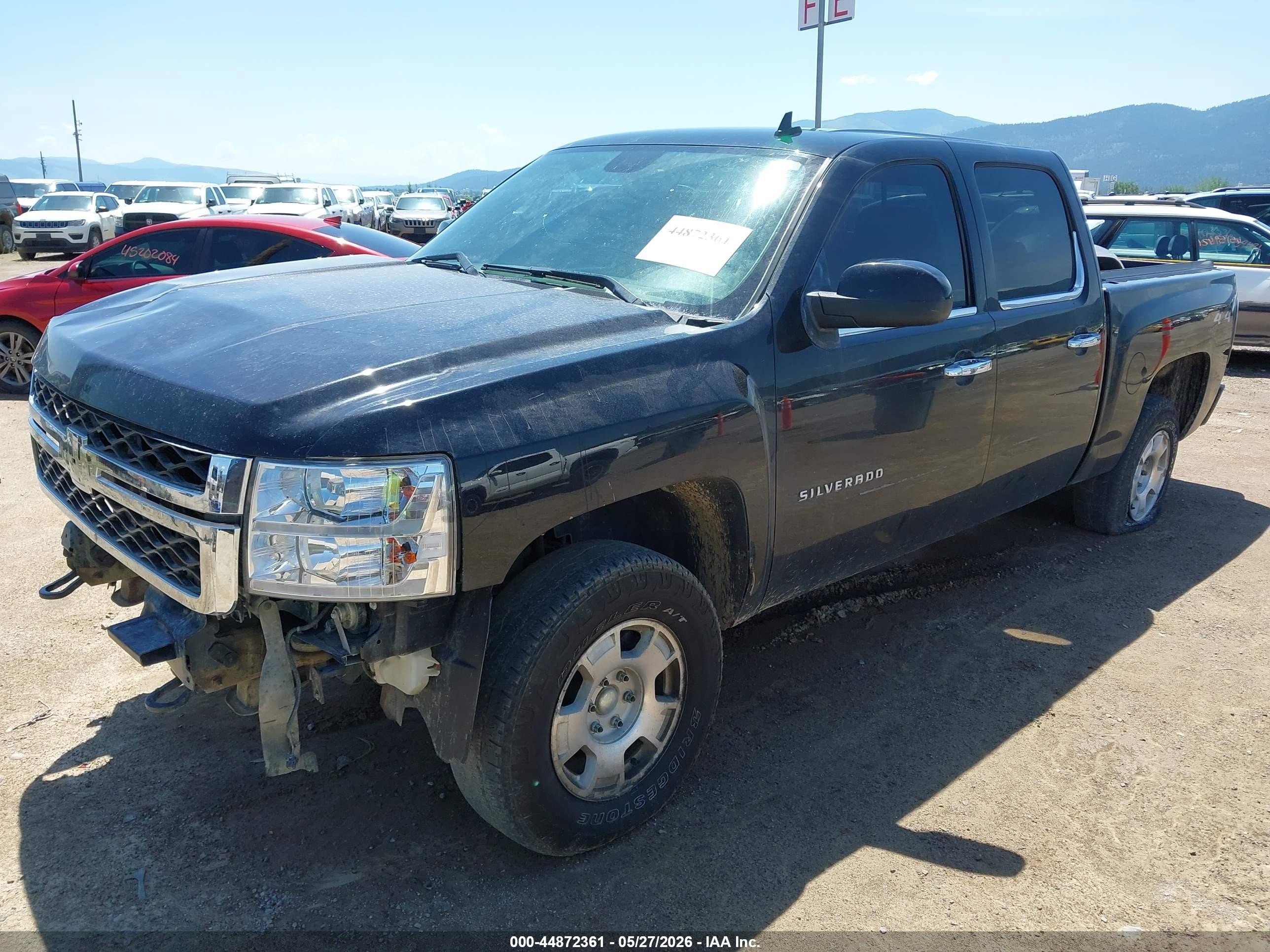 2013 Chevrolet Silverado 1500 Ltz Black vin: 3GCUKTE2XDG156734