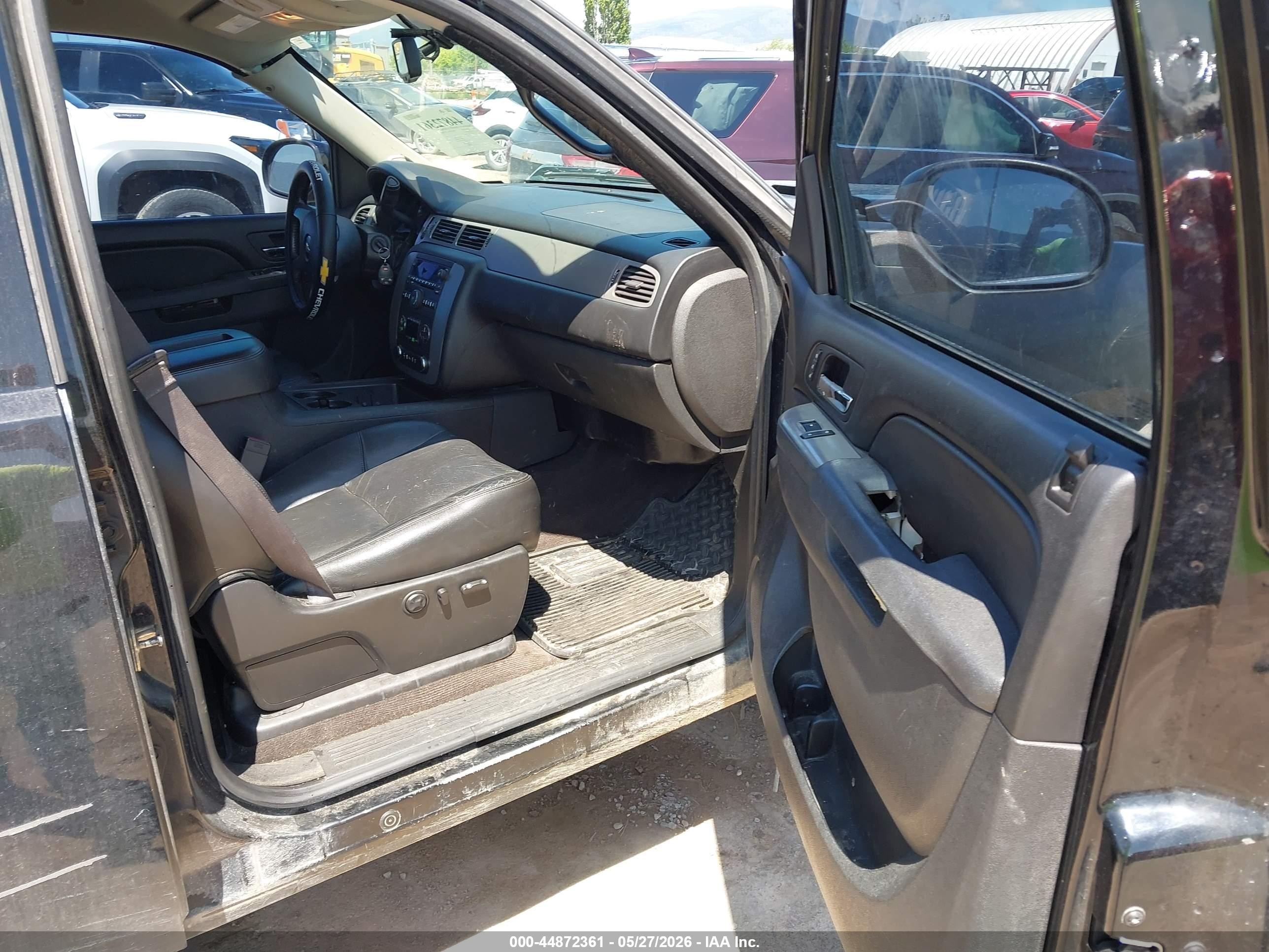 2013 Chevrolet Silverado 1500 Ltz Black vin: 3GCUKTE2XDG156734