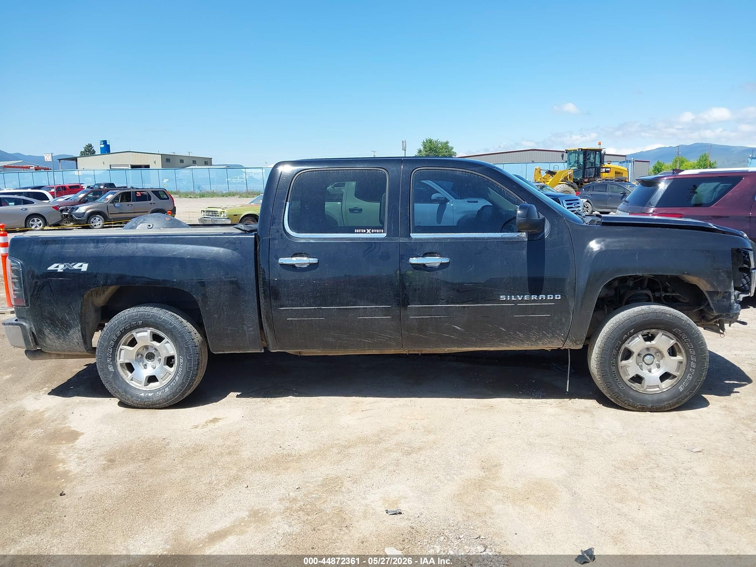 2013 Chevrolet Silverado 1500 Ltz Black vin: 3GCUKTE2XDG156734