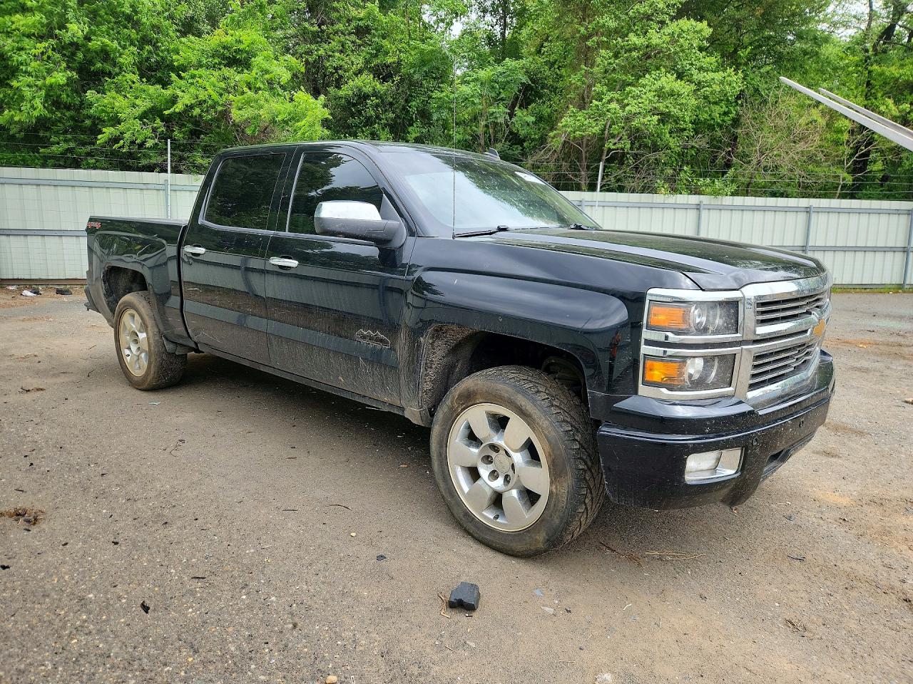 2014 Chevrolet Silverado K1500 High Country Black vin: 3GCUKTEC1EG326070