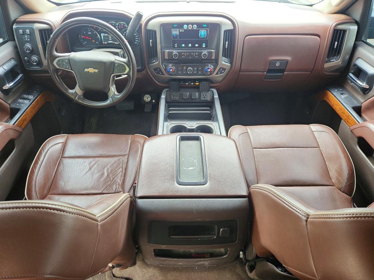 2014 Chevrolet Silverado K1500 High Country Black vin: 3GCUKTEC1EG326070