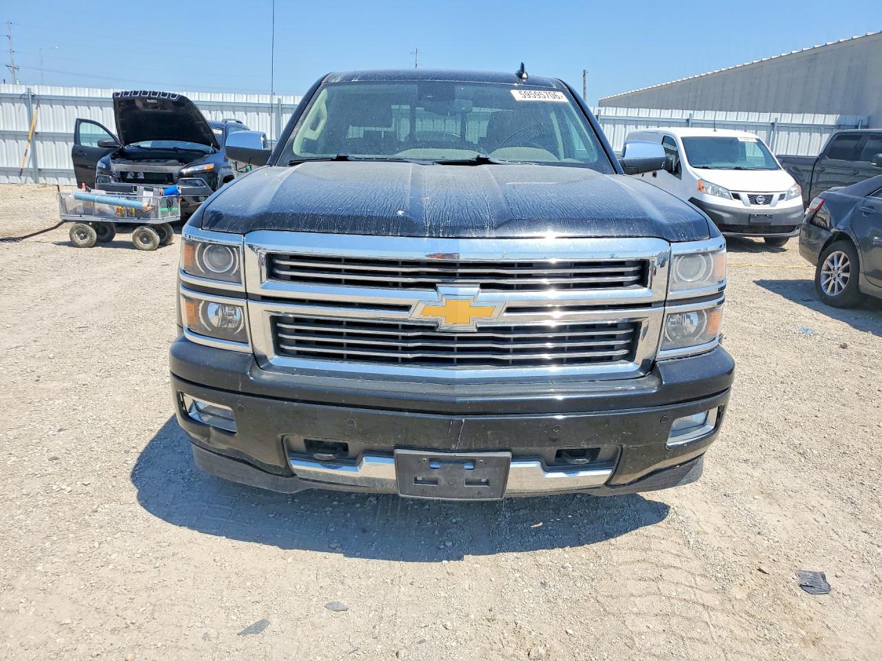 2015 Chevrolet Silverado Black vin: 3GCUKTEC1FG226942