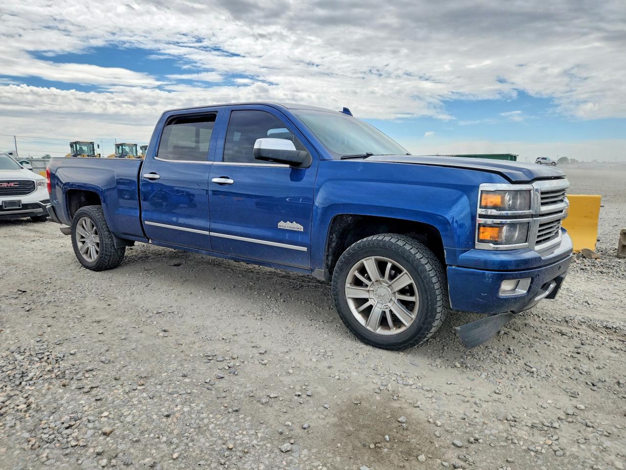 2015 Chevrolet Silverado K1500 High Country Синий vin: 3GCUKTEC2FG523413