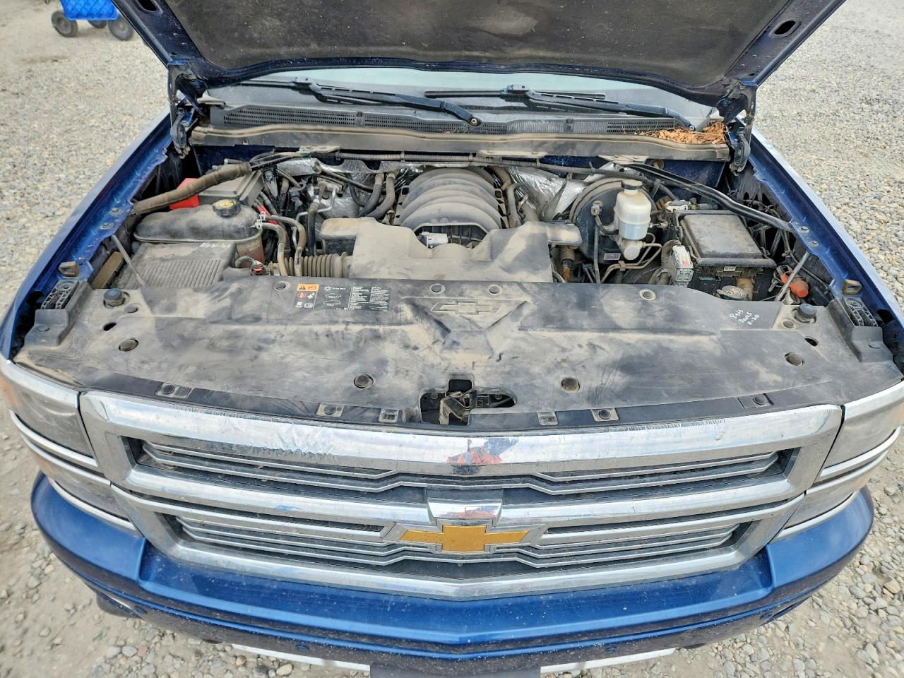 2015 Chevrolet Silverado K1500 High Country Синий vin: 3GCUKTEC2FG523413