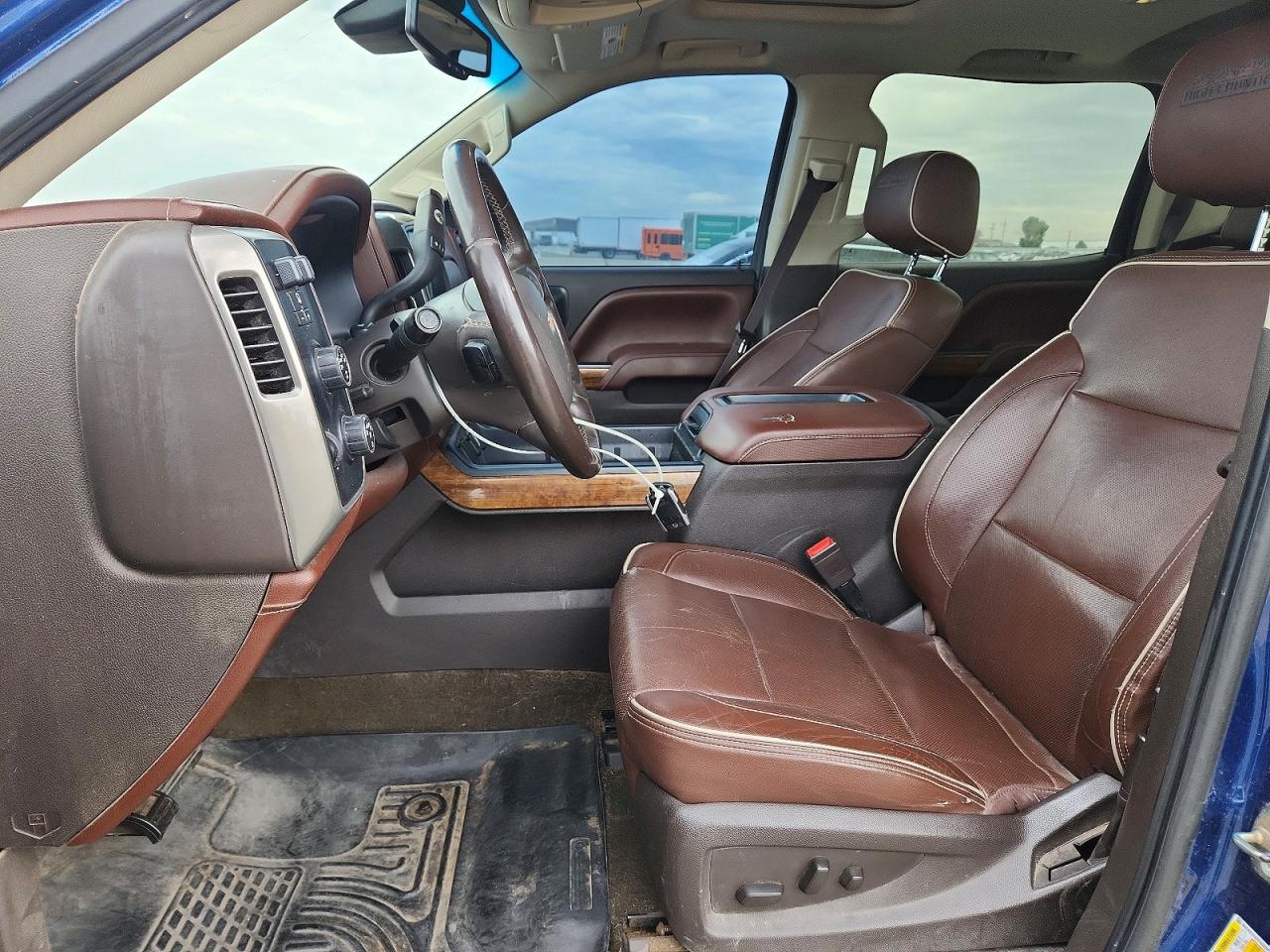 2015 Chevrolet Silverado K1500 High Country Синий vin: 3GCUKTEC2FG523413