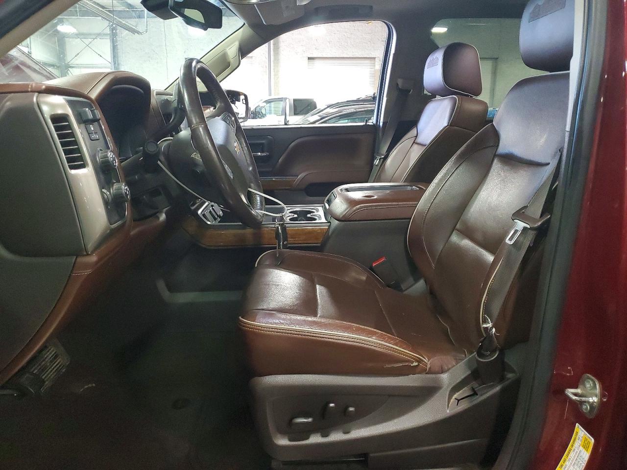 2015 Chevrolet Silverado K1500 High Country Темно-бордовый vin: 3GCUKTEC3FG286639