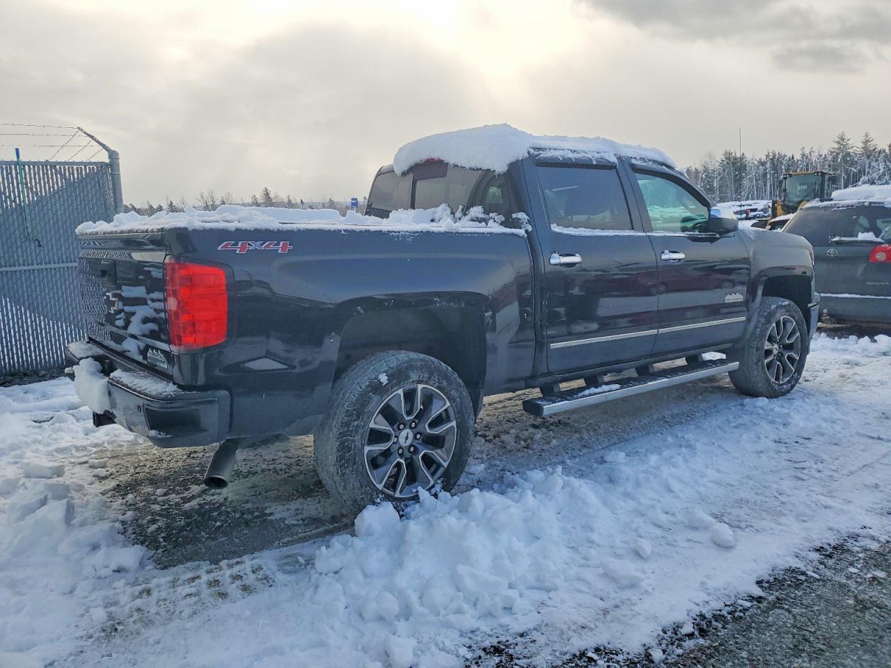2015 Chevrolet Silverado K1500 High Country Black vin: 3GCUKTEC4FG180488