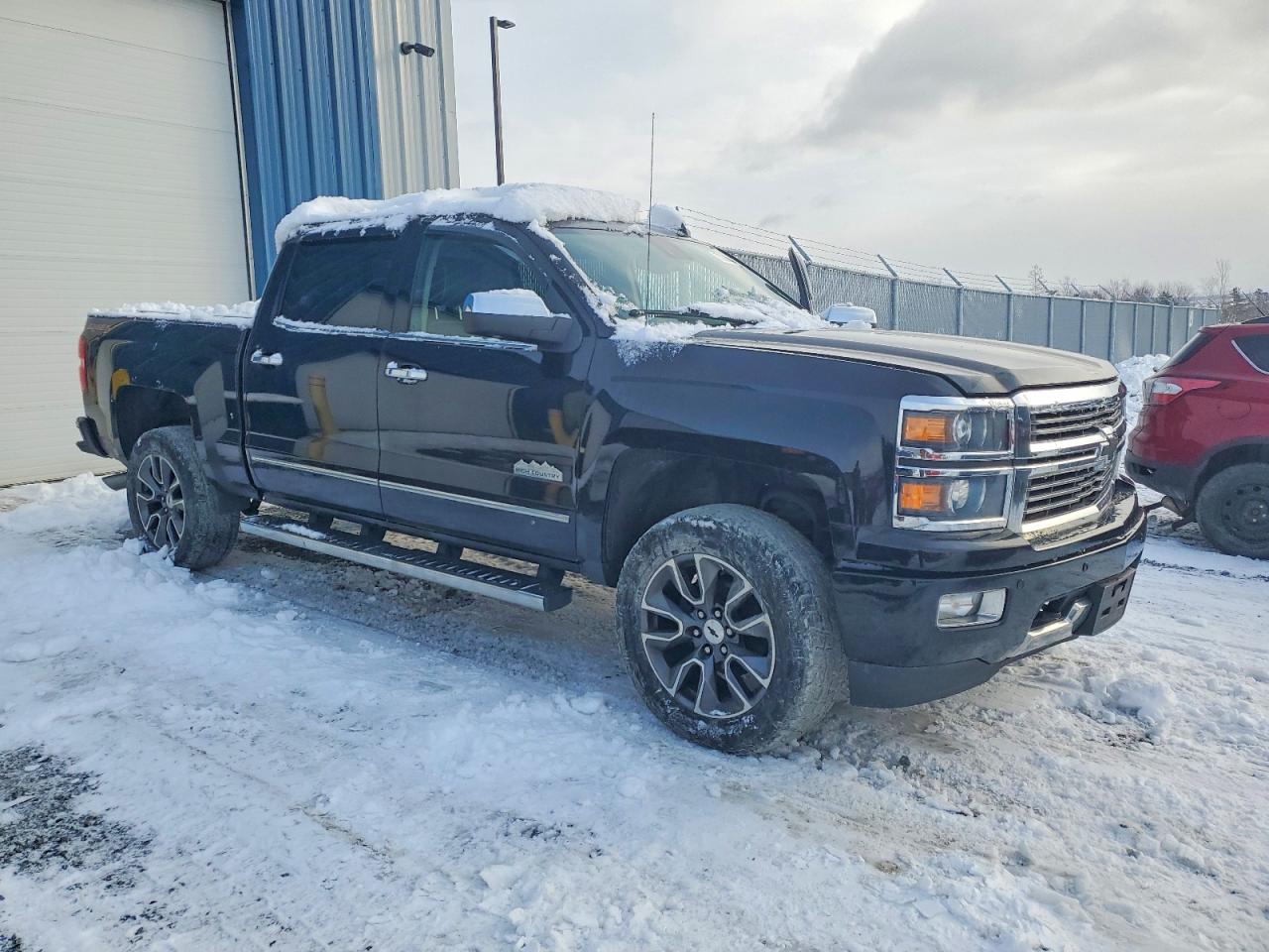 2015 Chevrolet Silverado K1500 High Country Black vin: 3GCUKTEC4FG180488