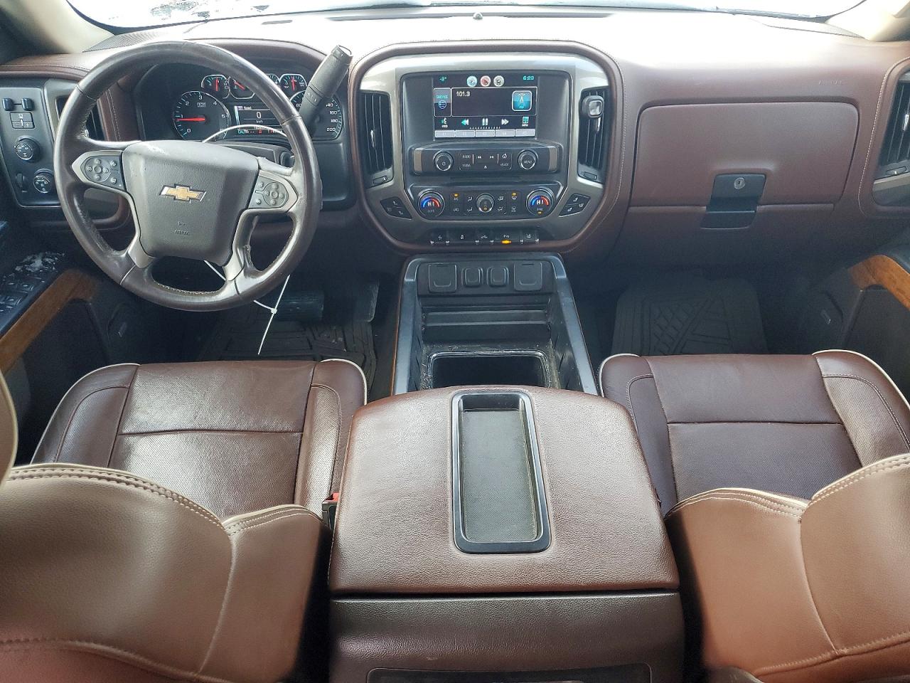 2015 Chevrolet Silverado K1500 High Country Black vin: 3GCUKTEC4FG180488
