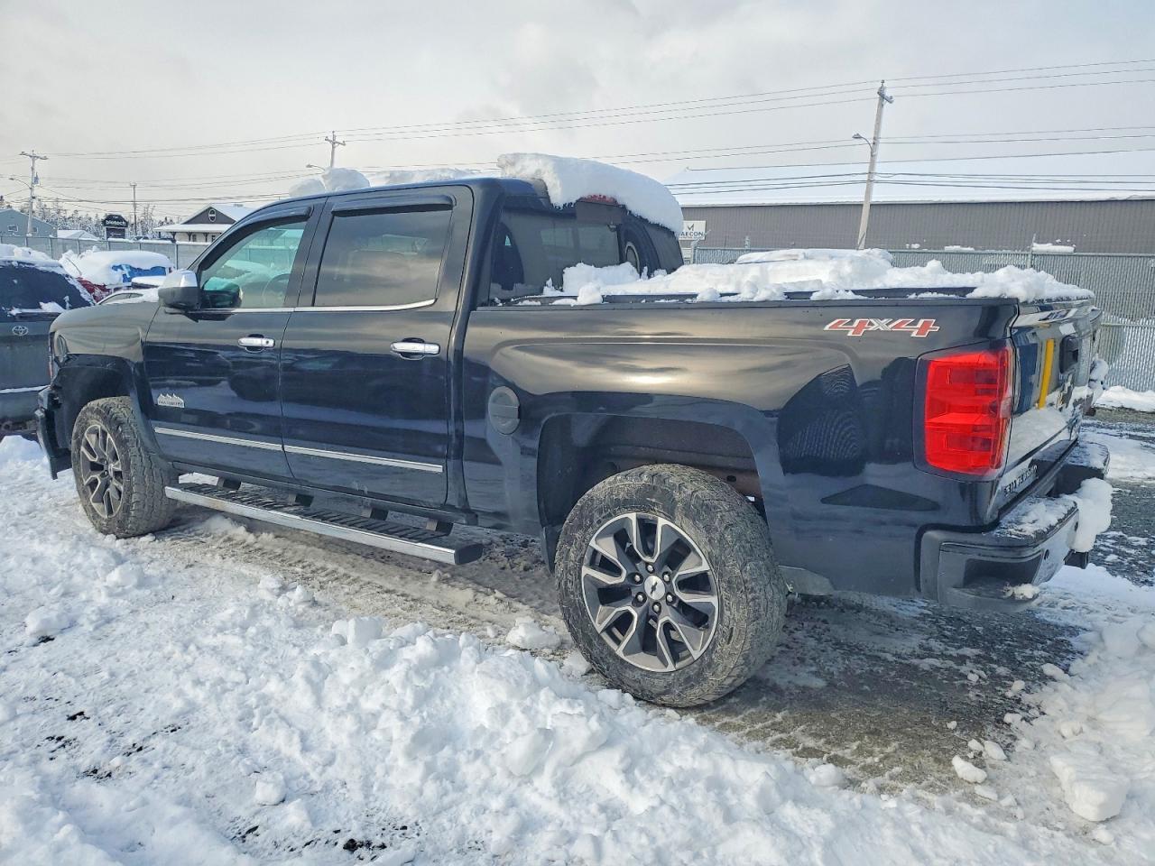 2015 Chevrolet Silverado K1500 High Country Black vin: 3GCUKTEC4FG180488