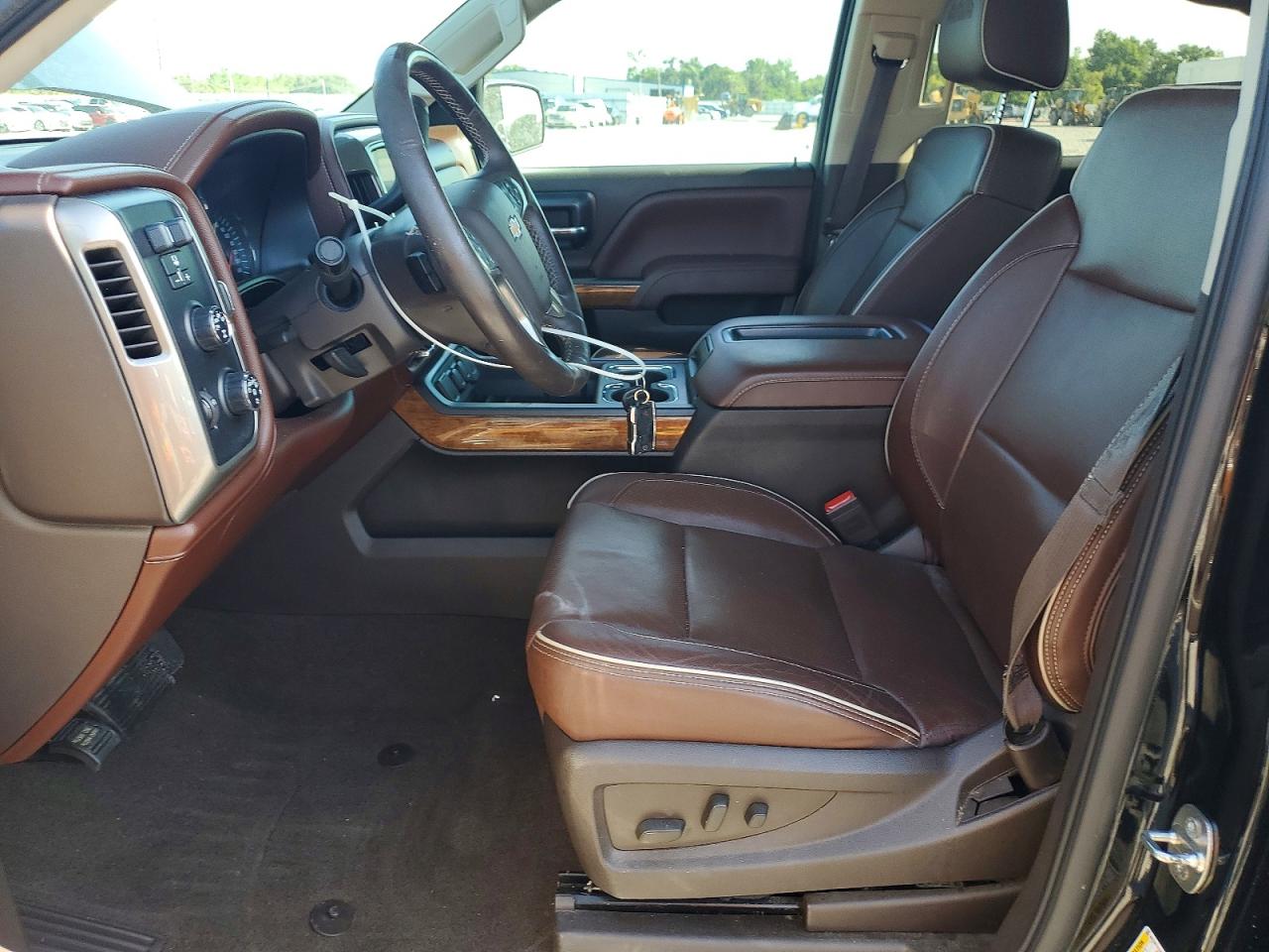 2015 Chevrolet Silverado K1500 High Country Black vin: 3GCUKTEC4FG225316