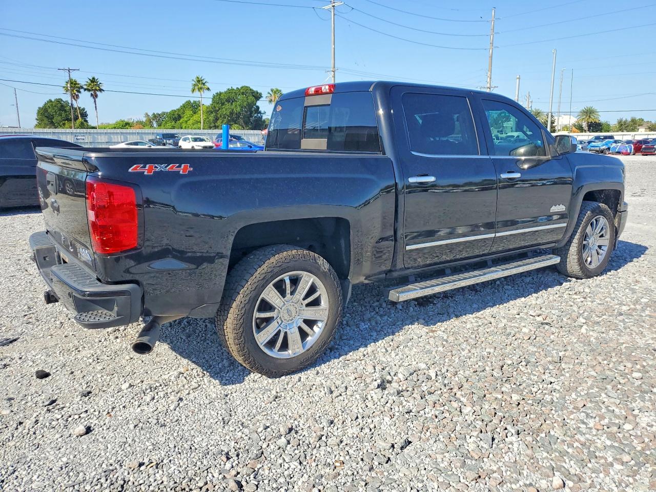 2015 Chevrolet Silverado K1500 High Country Black vin: 3GCUKTEC4FG225316